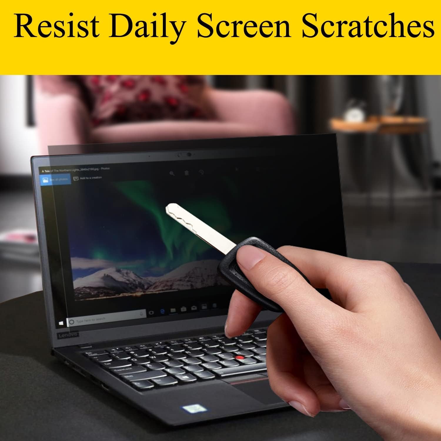17.3 Inch Laptop Privacy Screen Protector Designed for HP Envy/Dell/Asus/Acer/Sa
