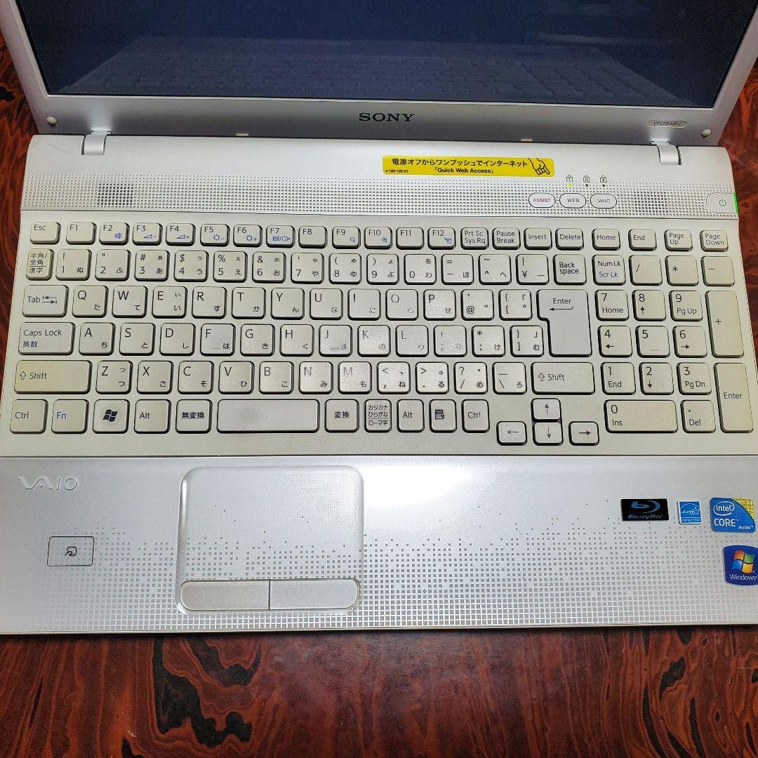 Sony Vaio PCG-71311N White Intel Core i3-M370 Win 11 RAM 8GB SSD 256GB