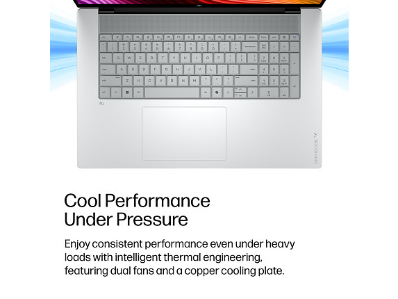 HP OmniBook X Laptop Computer 17.3″ FHD Touch Screen Intel Core Ultra 7 32 GB