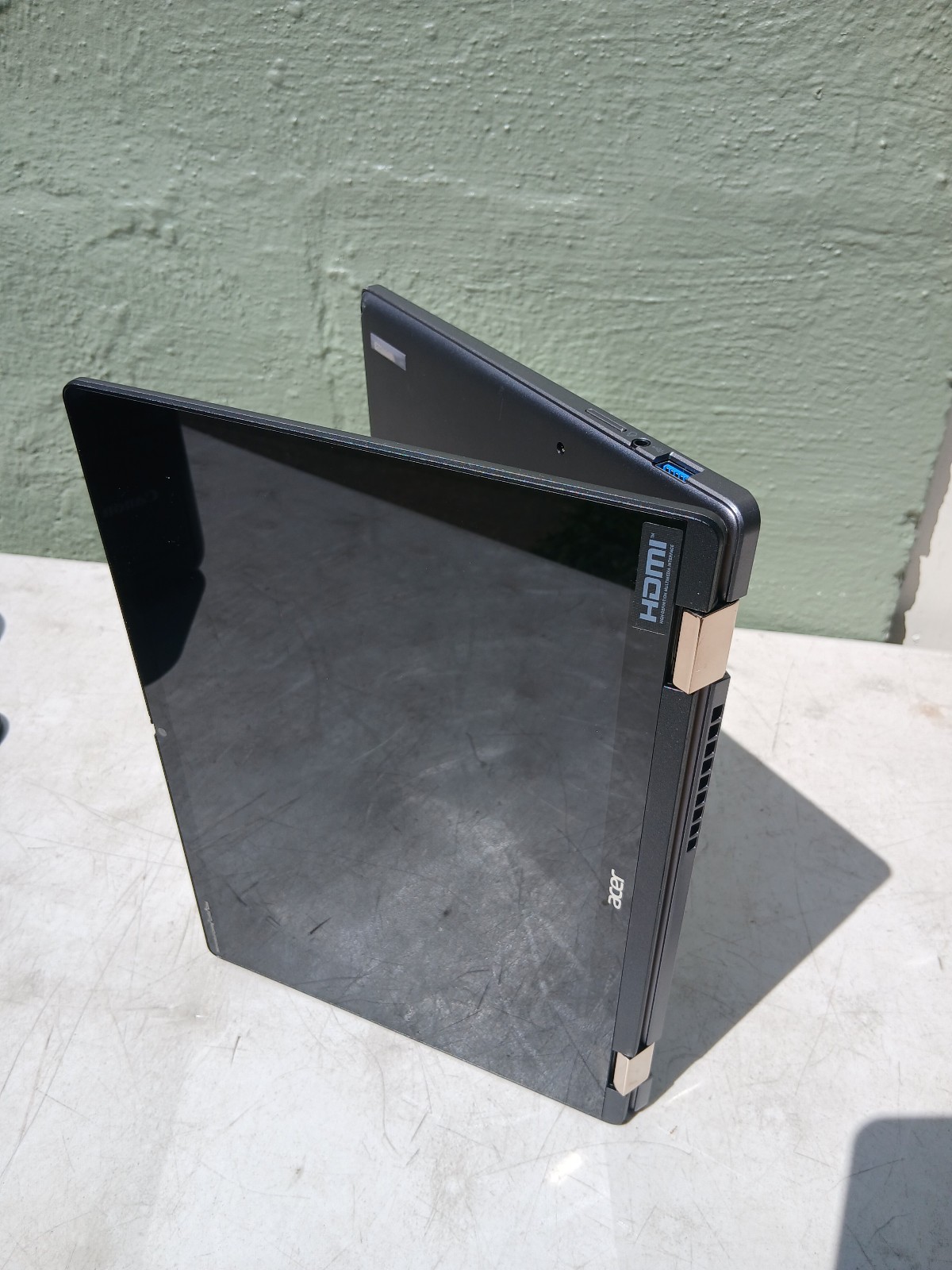 BROKEN ACER N24Q1 Laptop Spin 714 Chromebook Plus Intel Ultra 5