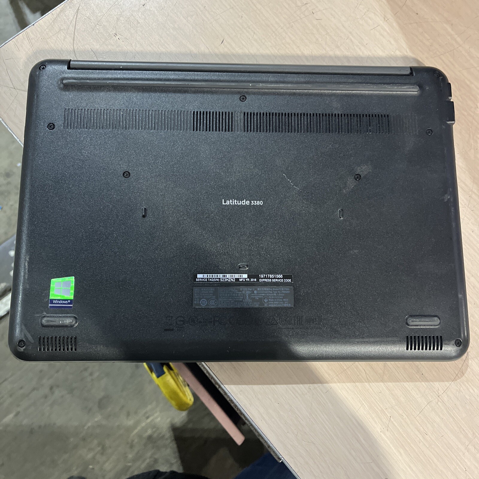 DELL LATITUDE 3380 INTEL CORE I3-6006U 2.00GHZ 8GB RAM NO HD –