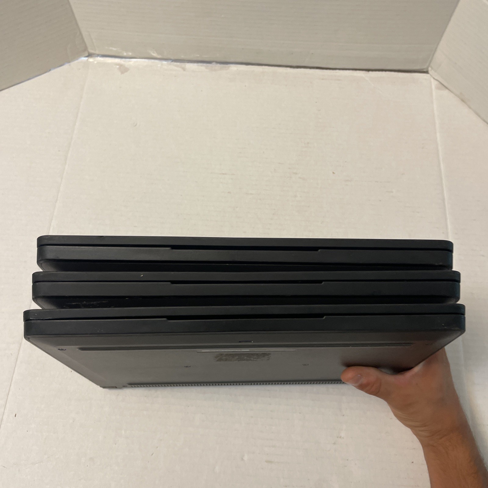 X3 Lot Of Dell P22T001 11.6″ Chromebook w/Celeron 2.16GHz/4GB/16GB (Black)