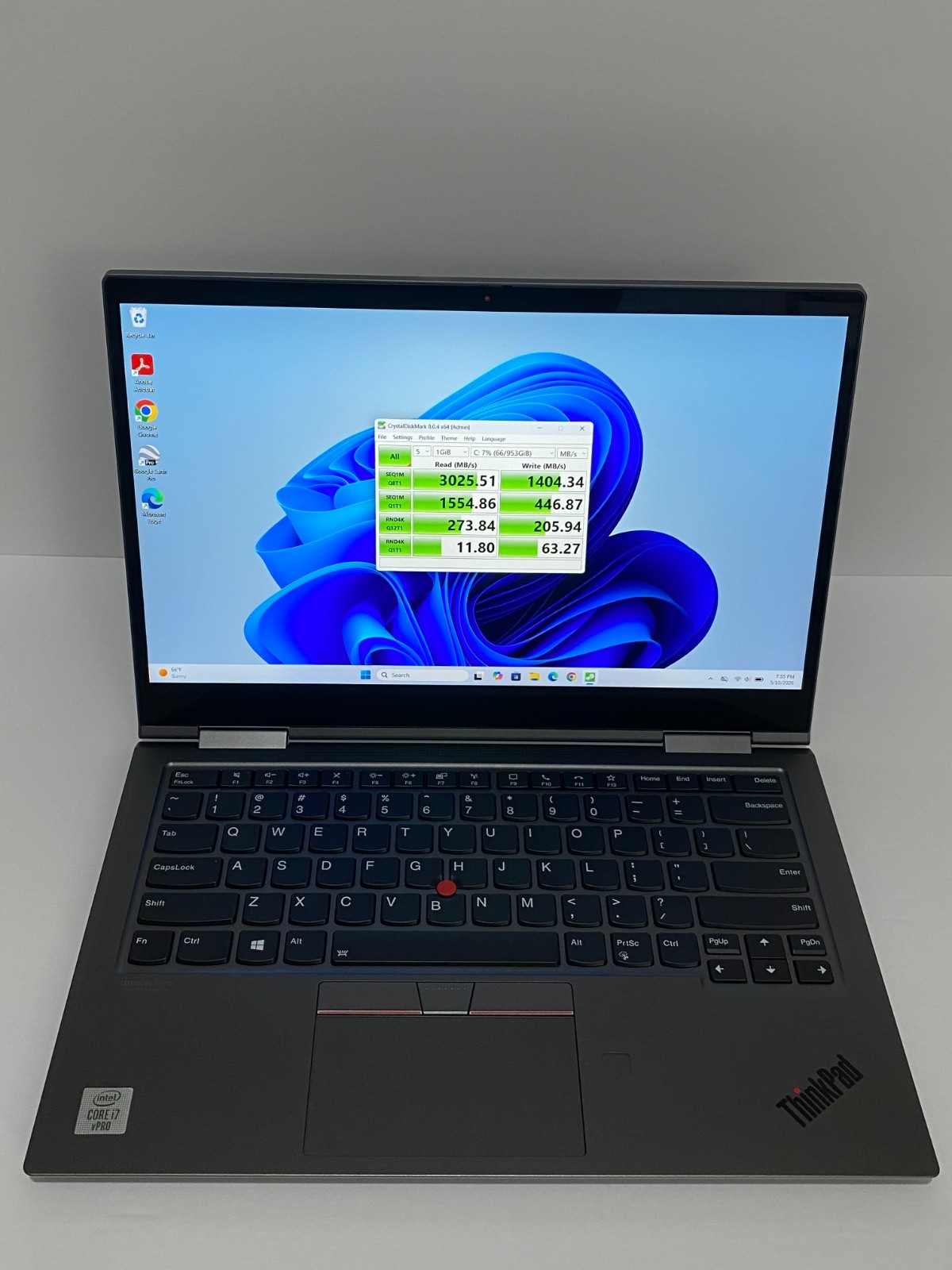Lenovo ThinkPad X1 Yoga Gen5 2-in-1 Touch i7 10610U/1.8Ghz/16GB/1TB A++ Open Box