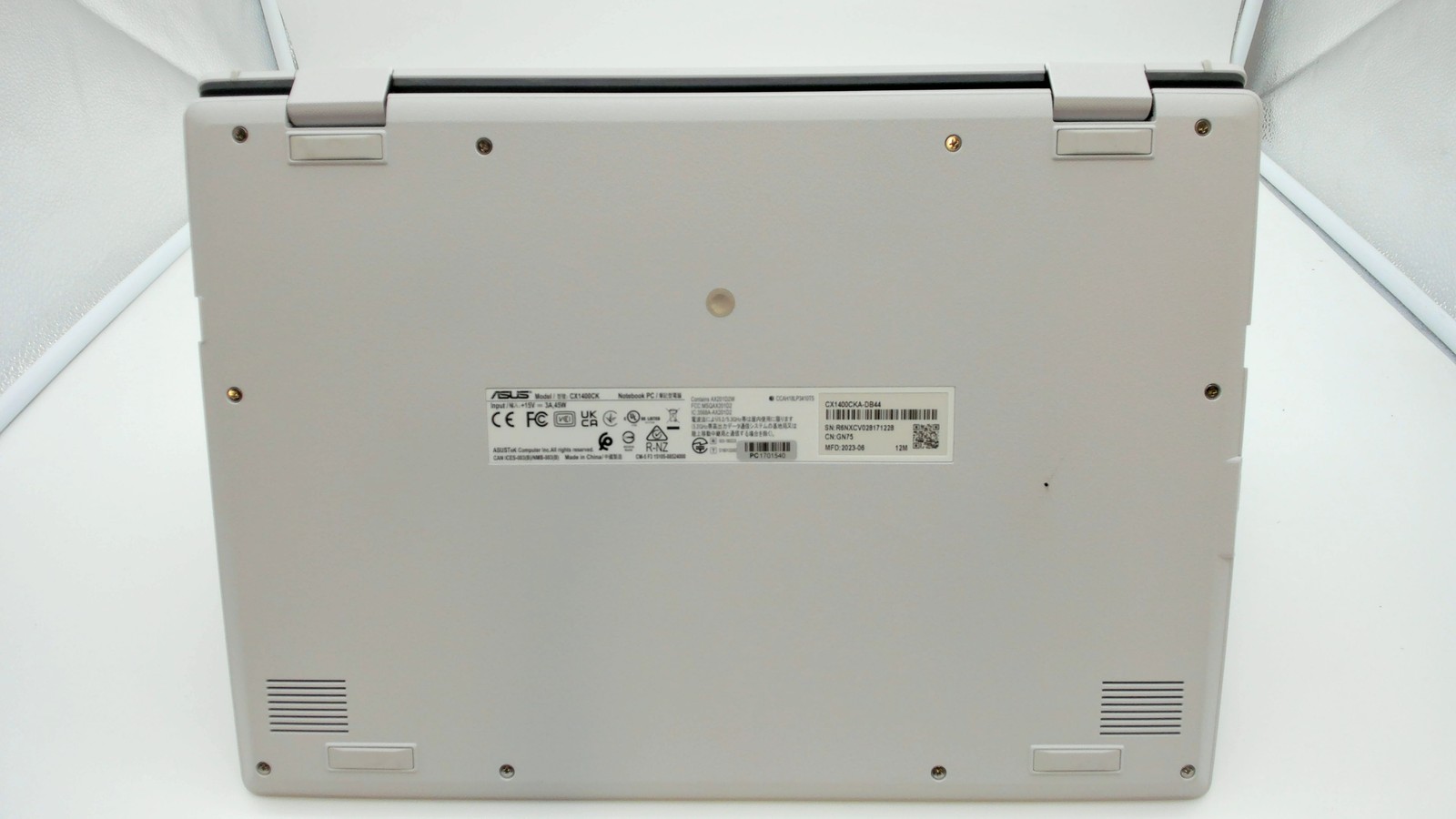 Asus Chromebook CX1 14″ Intel Celeron N4500 4GB 64GB CX1400CKA-DB44 PC1701540
