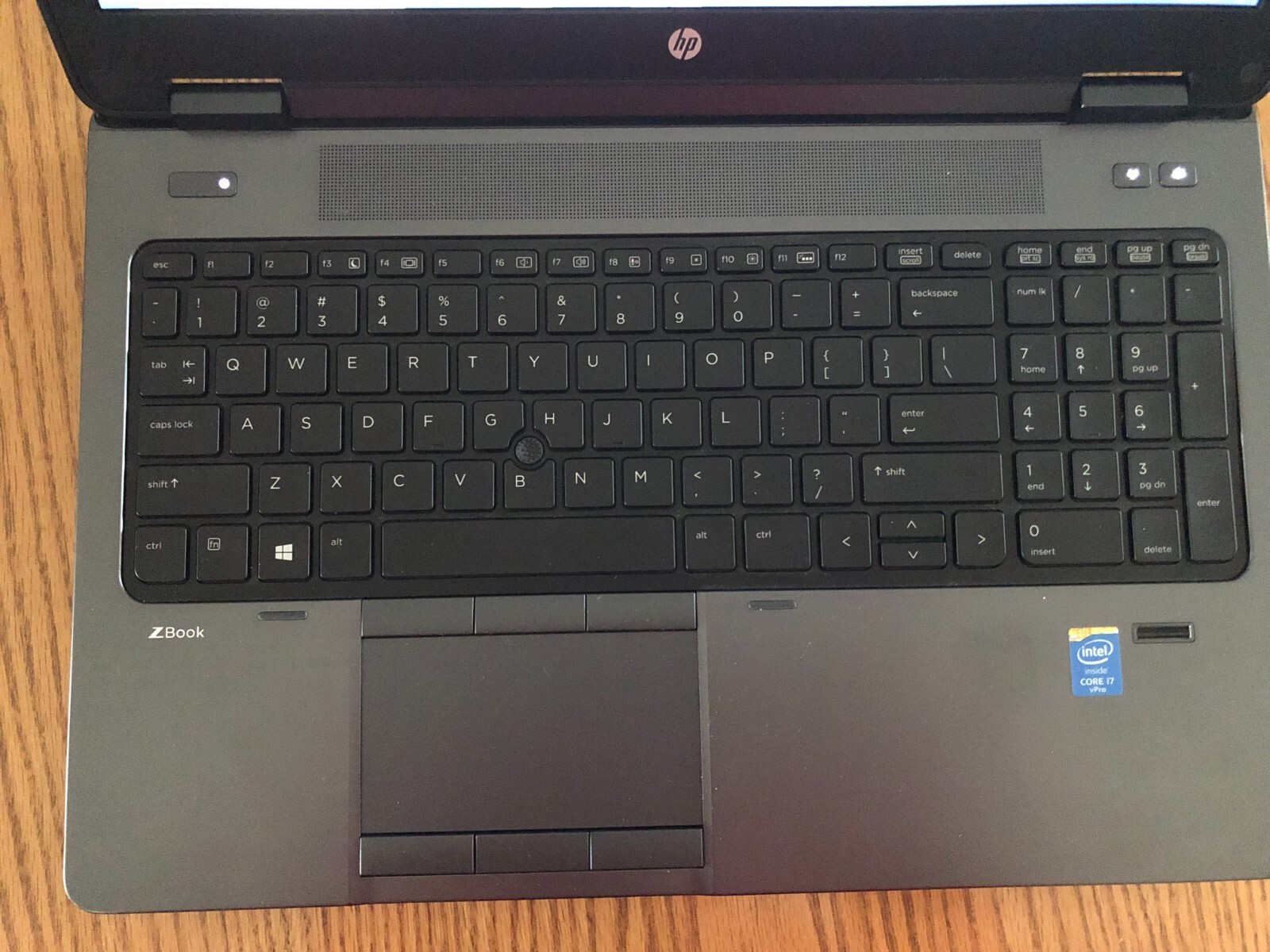 HP ZBook 15 Laptop Core i7 8GB RAM 682GB Hard Drive Windows 10 Pro