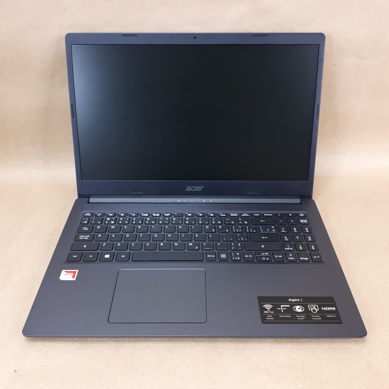 Acer Aspire 3 N19H1 15.6″ Laptop AMD A4-9120e Radeon R3 8GB RAM 1TB W10H H4071