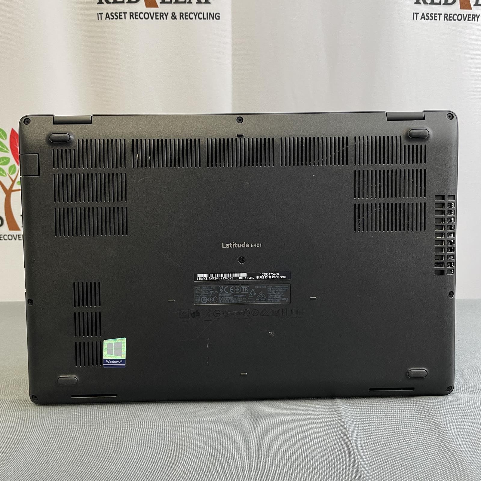 Dell Latitude 5401, Core i7-9850H 16 GB 512GB NVMe, MX150, W11 | Grade B, Ex Bat