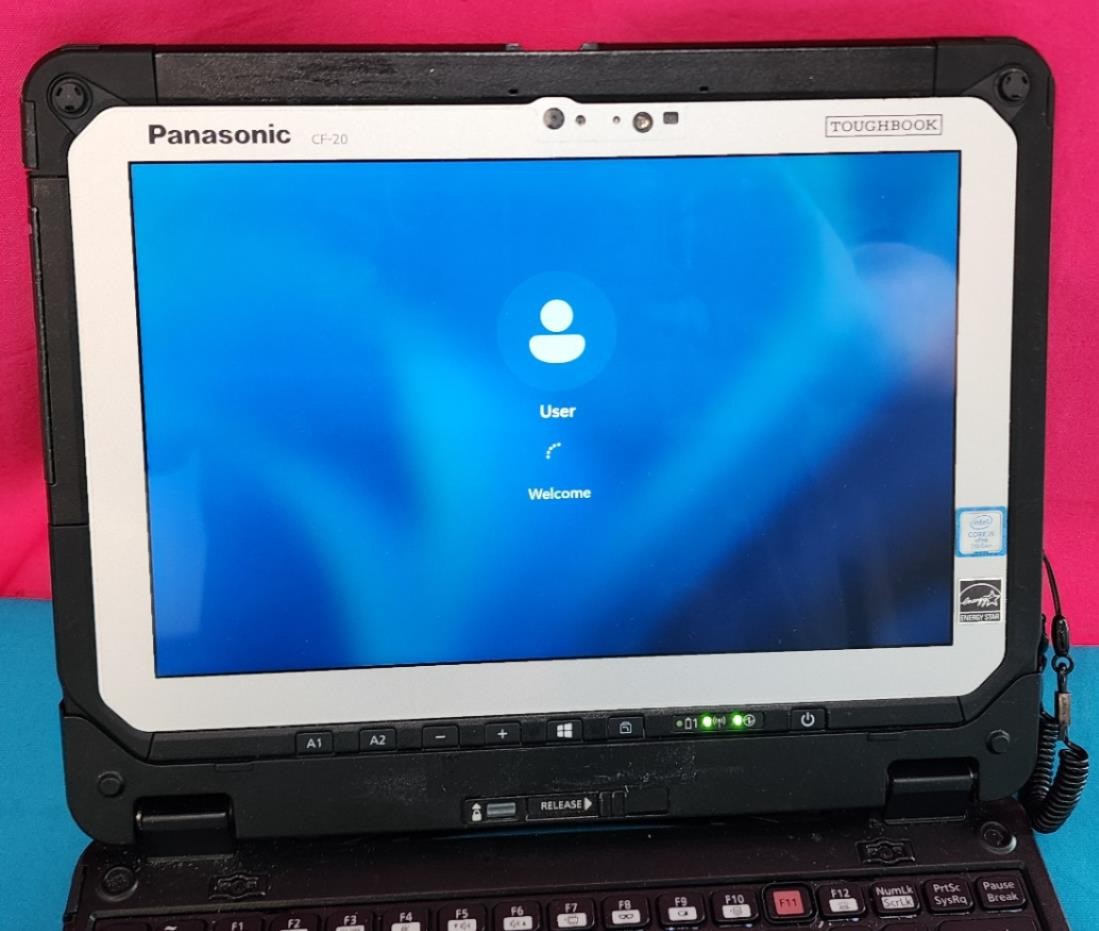 i5 Panasonic Toughbook 2-IN-1 CF-20 MK2 Touch 8GB 10.1″ GPS 128GB SSD LTE W11Pro