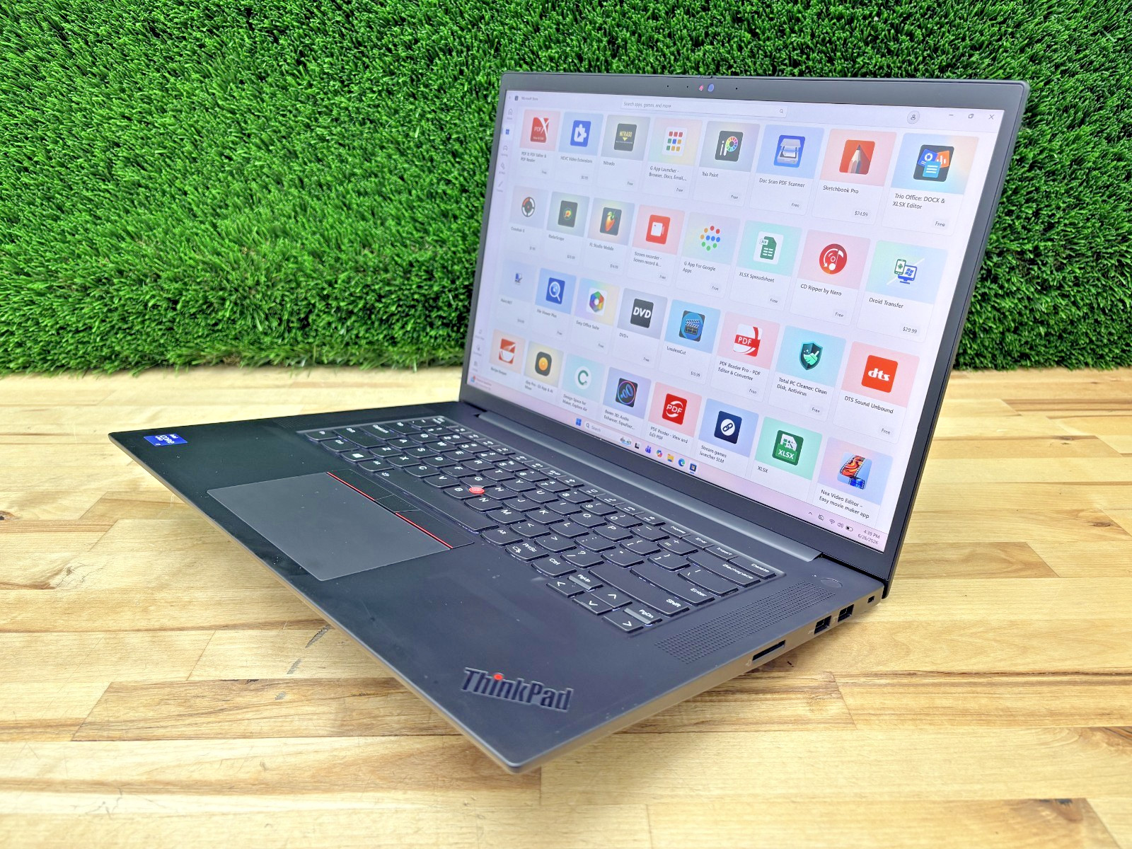 Lenovo ThinkPad P1 Gen 4 Intel i7-11th Gen 2.50GHz 32GB RAM 512GB SSD Win11 Pro*