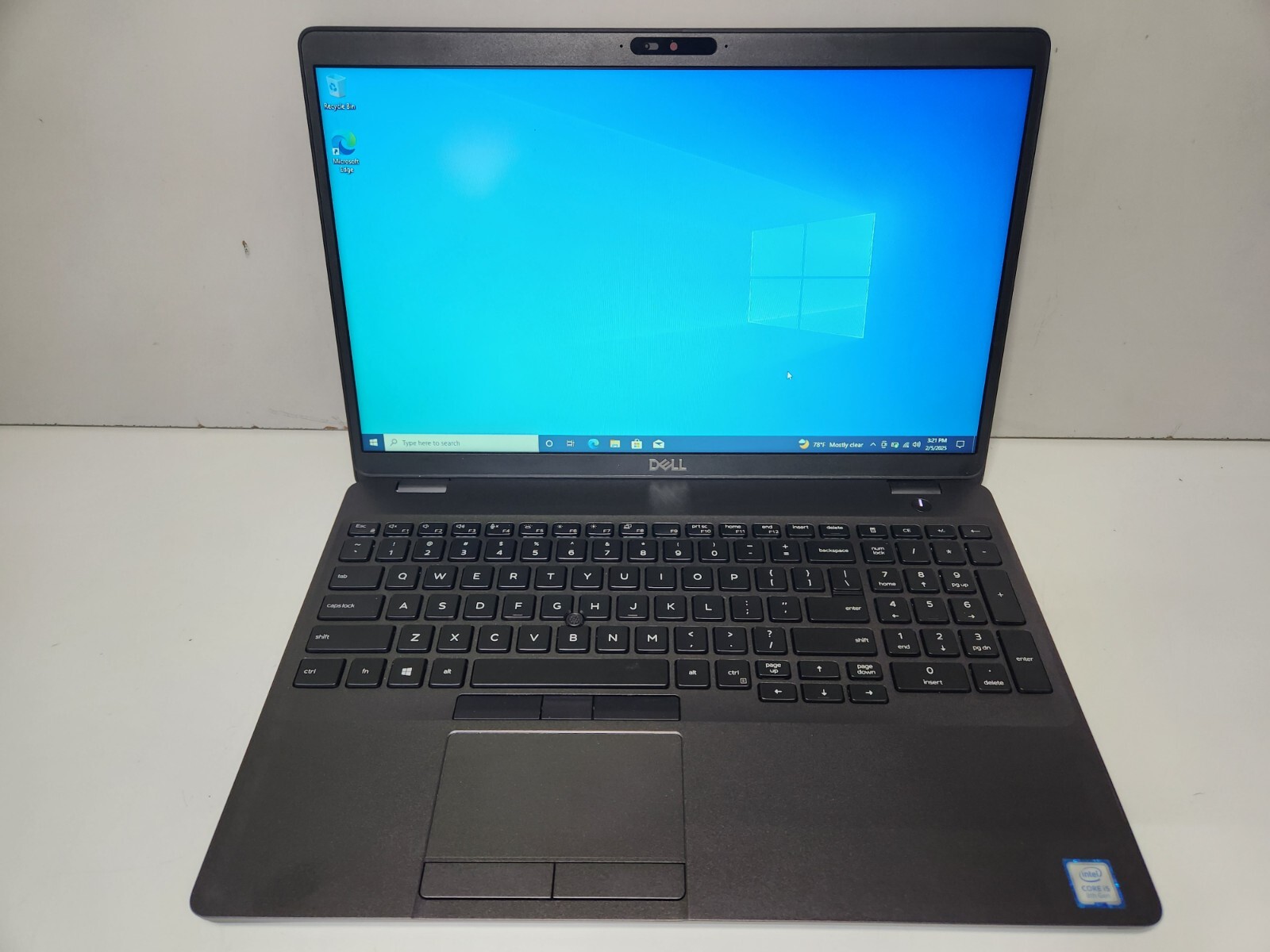 Dell Latitude 5500 15.6″ Intel Core i5 8TH GEN 16GB RAM 256GB SSD Win10 Pro
