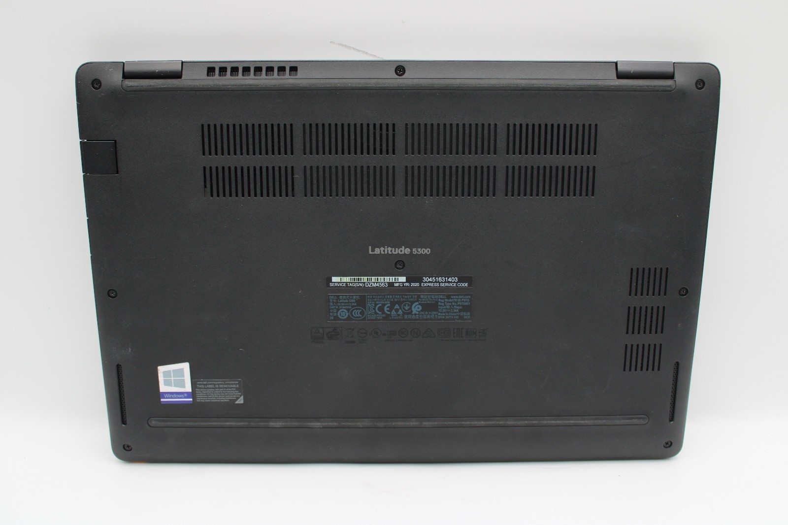 Dell Latitude 5300 i5-8365U @ 1.6 GHz 8GB RAM 256GB SSD No OS