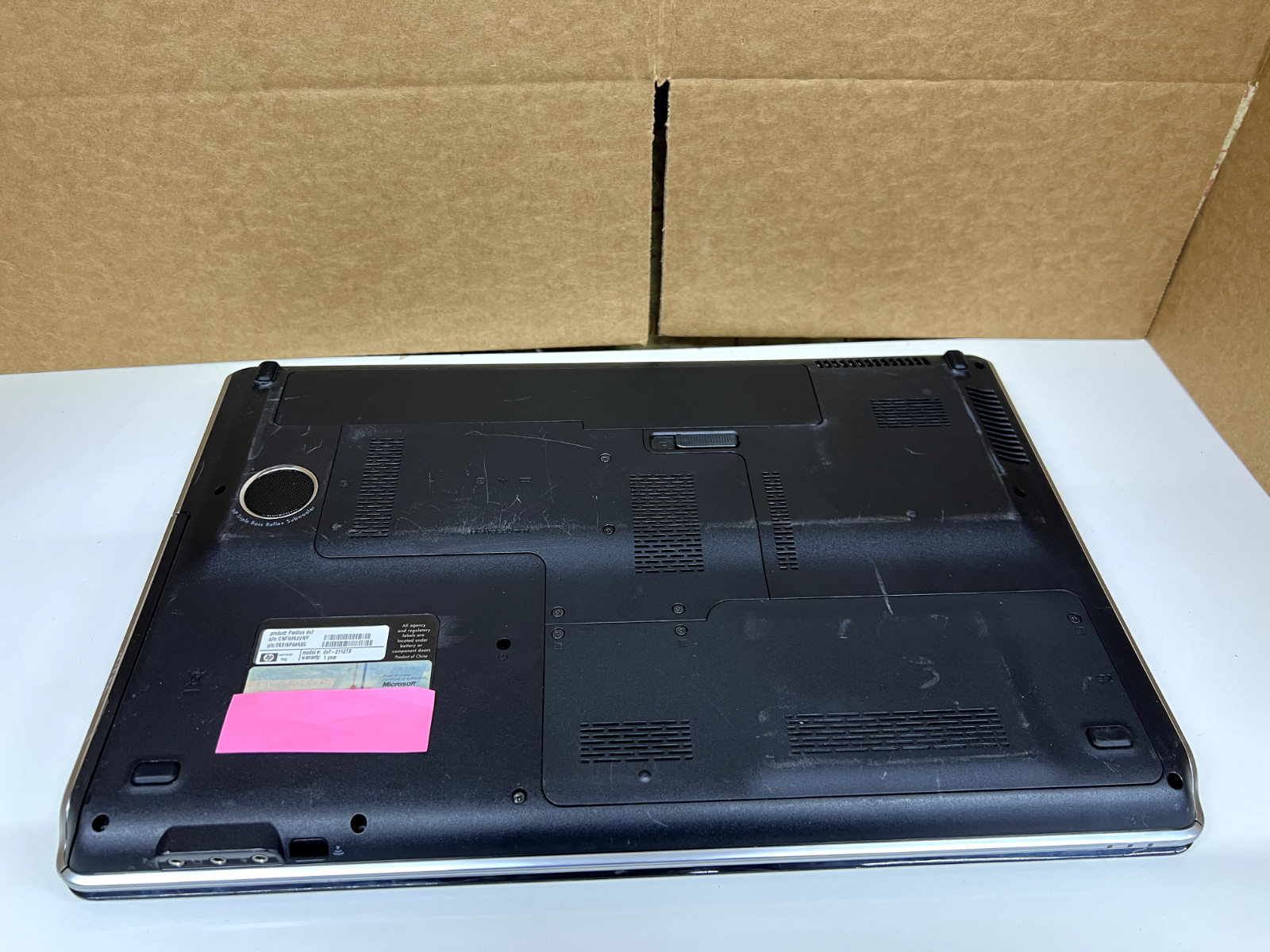 HP dv7-2112TX Laptop PC 1TB HDD 4GB Memory Intel Core 2 Duo Windows Vista