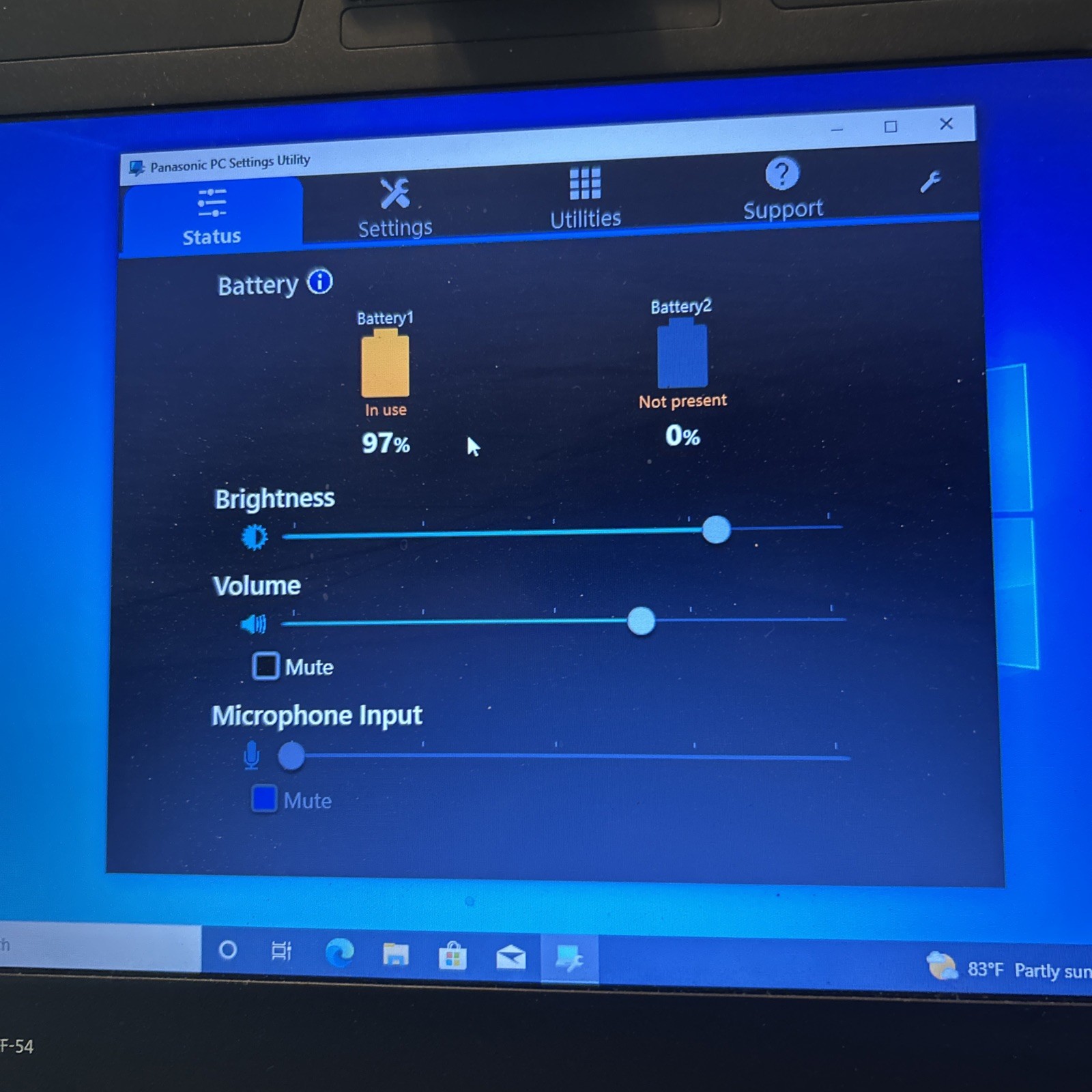Panasonic Toughbook CF-54 mk1 Intel i5-5300 |8GB ddr3 | 256GB ssd | Win10 pro