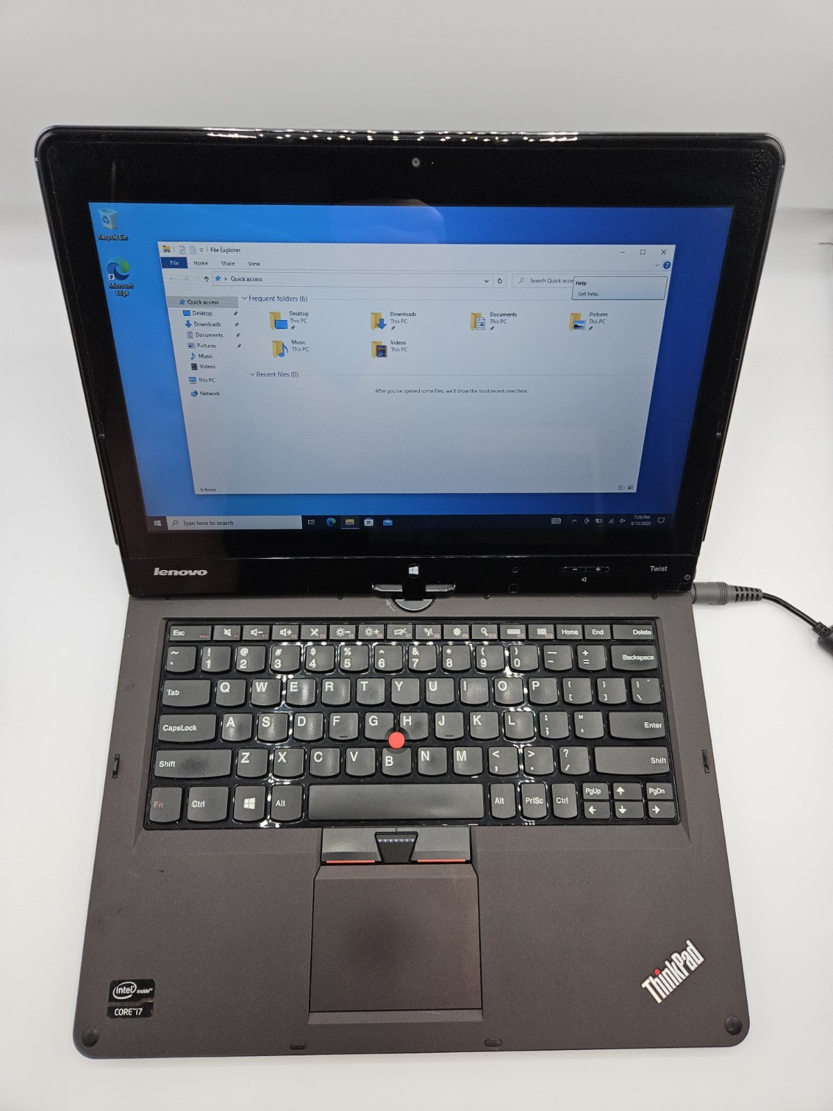 Lenovo ThinkPad S230u 12.5″ Touch i7-3537U 8GB 500GB HDD. Windows 10 PRO