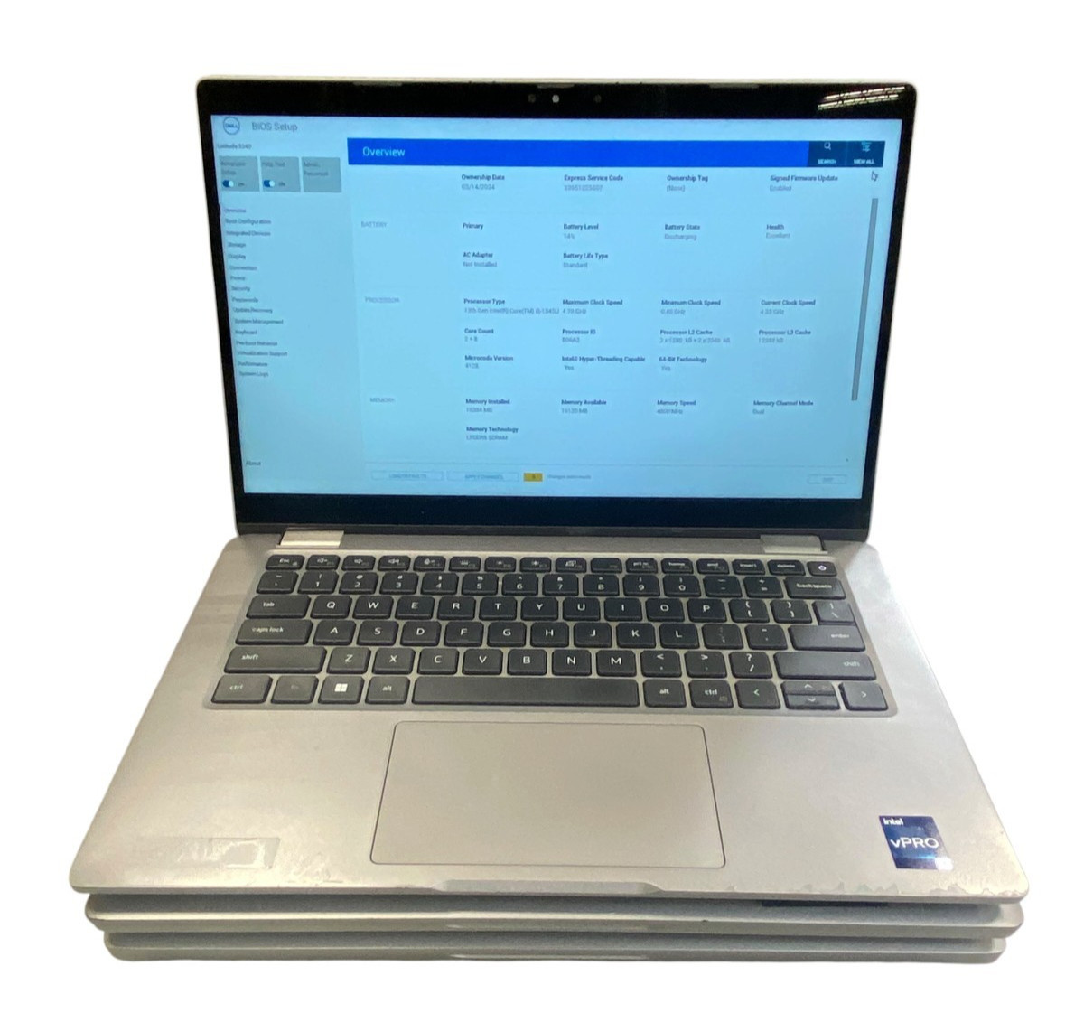 Dell Latitude 5340 Touchscreen i5-1345U 4.70GHz 16GB Ram DDR5 NO SSD Lot of 3