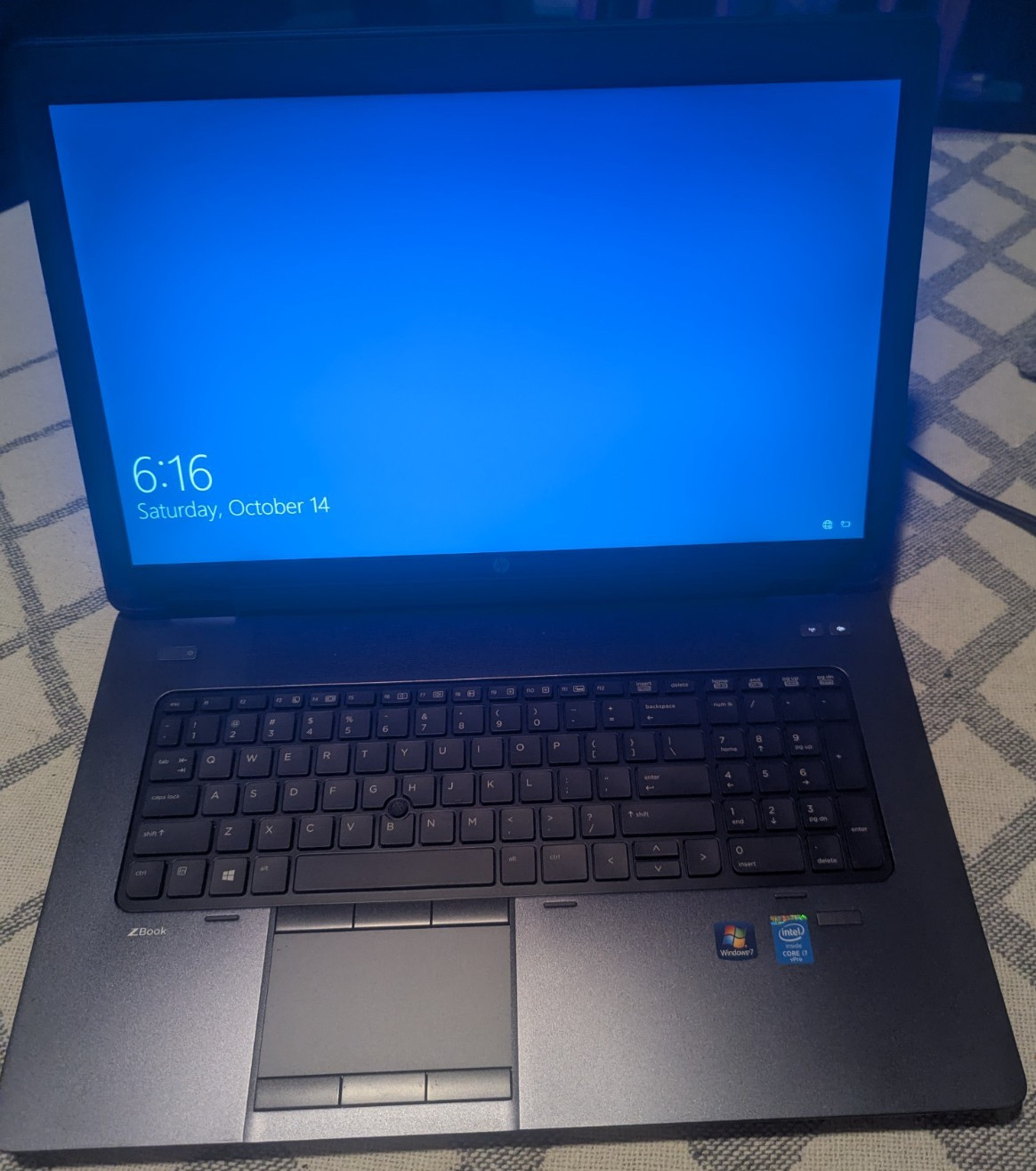 HP Zbook 17, I7-4800mq, Nvidia Quadro K3100M, 32GB, 500GB SSD, 500GB SSD W11P