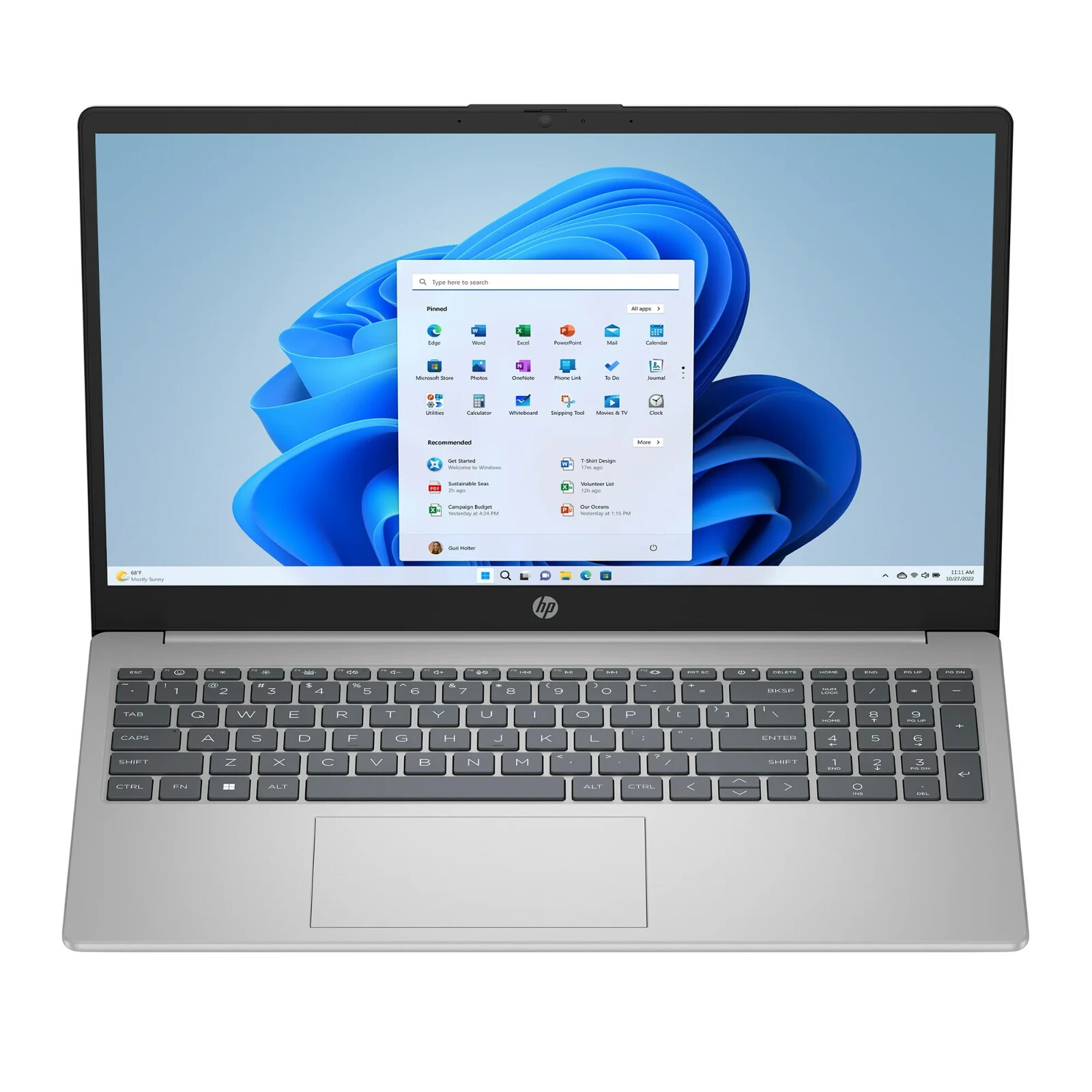 HP 15-fd0095wm 15.6″ FHD i5-1235U 1.3GHz Intel Iris Xe Graphics 8GB RAM 256GB