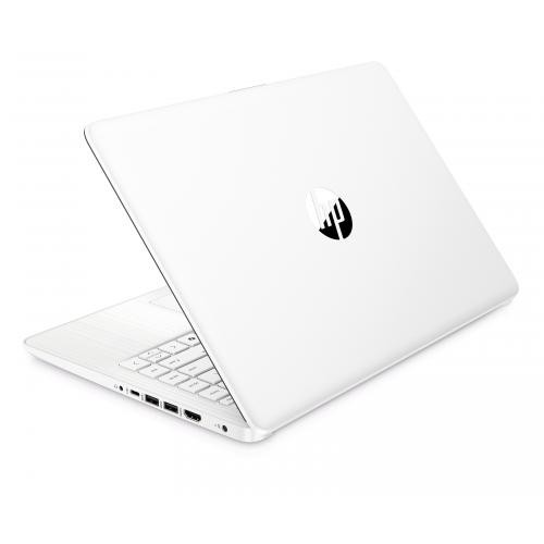HP 14″ HD Touchscreen Laptop Intel N150 4GB RAM 128GB SSD Snowflake White Bundle