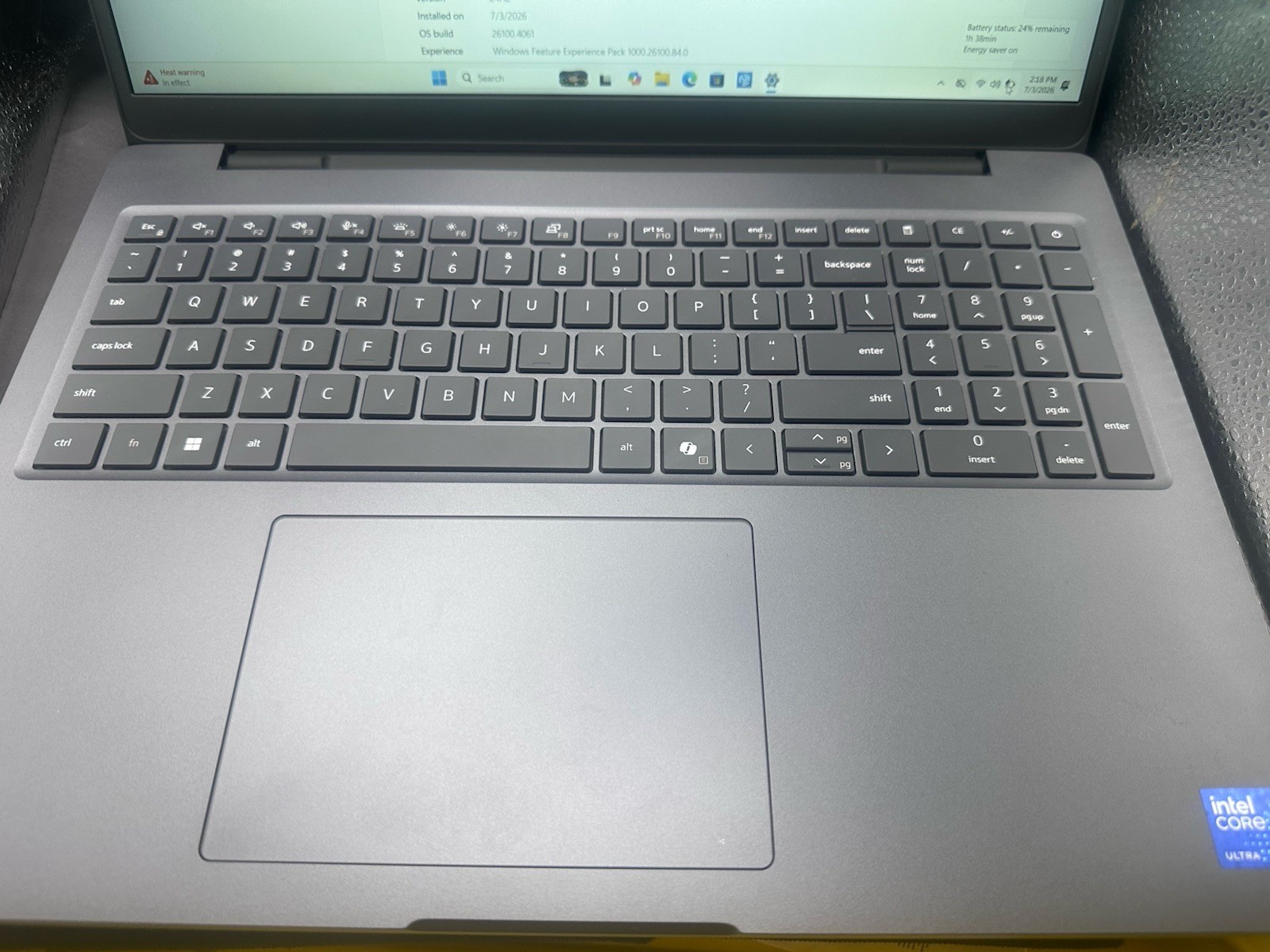 Dell Pro Max 16 Plus MB16250 FHD+ 2.7 GHz Ultra 7 265HX 16GB 512gb SSD