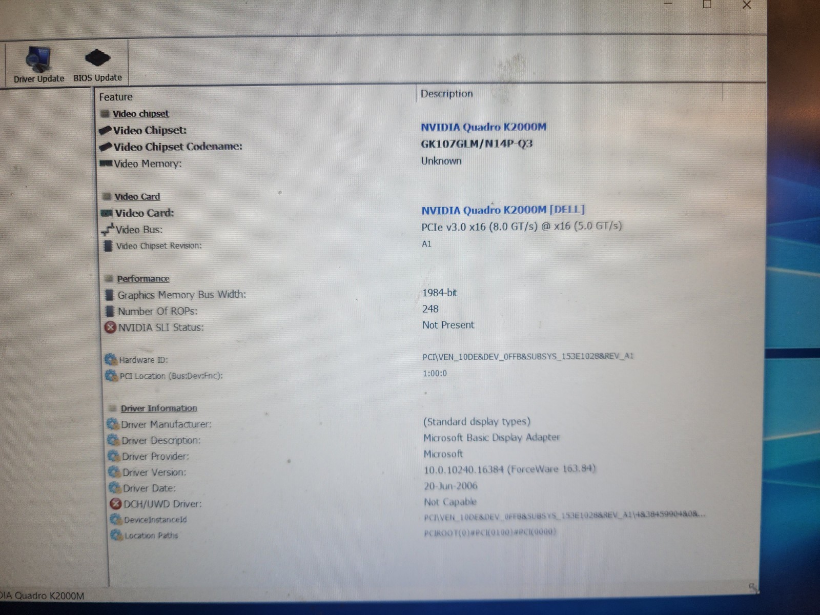 Dell Precision M4700 Laptop i7-3840QM 2.8GHz 16GB 500GB Hdd K2000M *READ