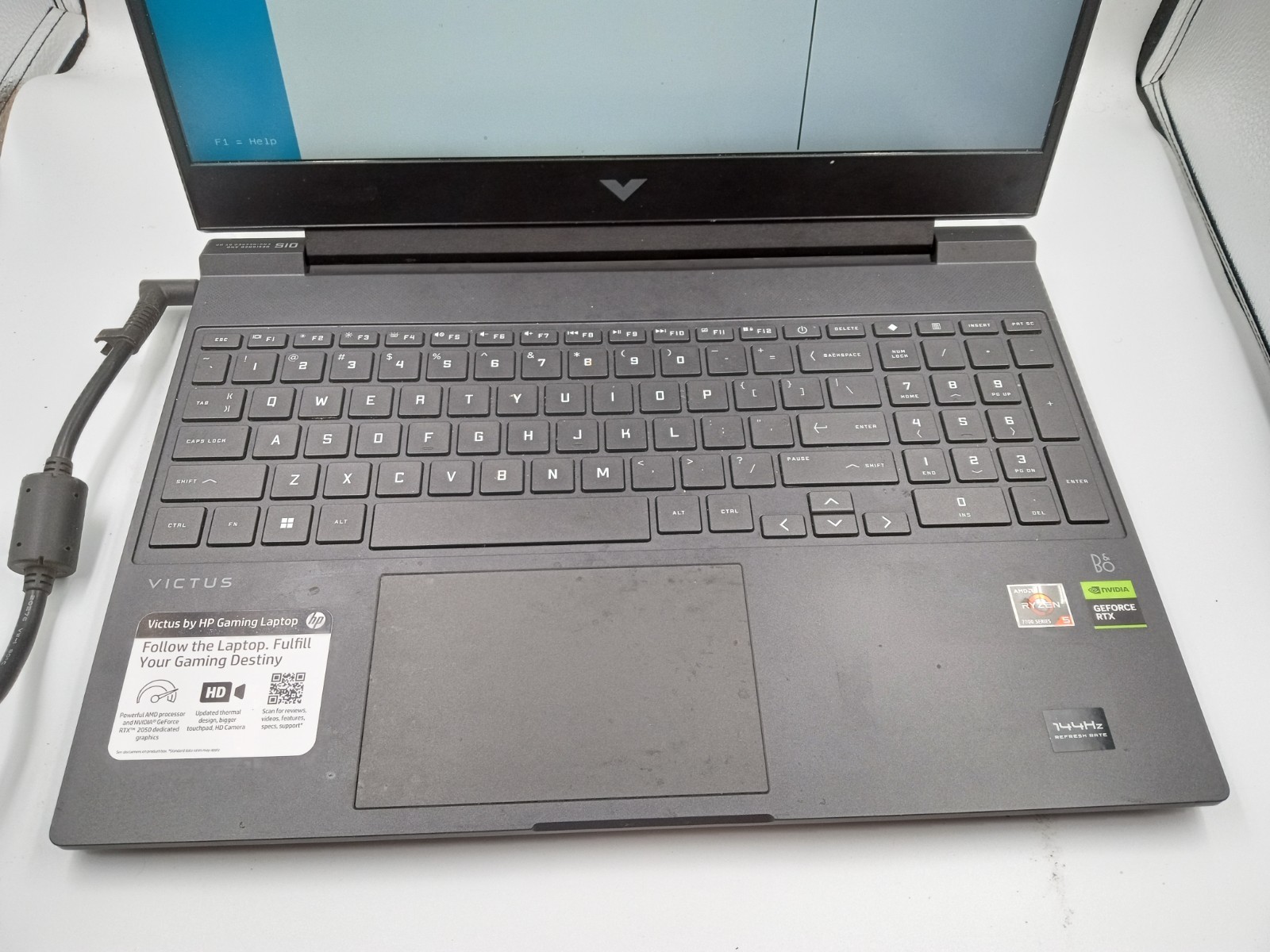 HP Victus 15-fb1013dx Laptop AMD Ryzen 5 7535HS RTX 2050 -BOOTS TO BIOS -READ!