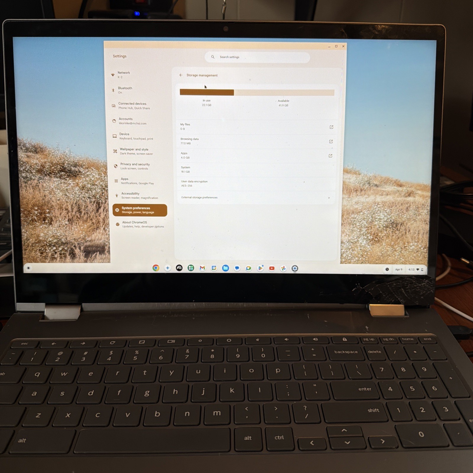 Lenovo Yoga C630 Chromebook 15.6″ Intel Core i3 8th Gen For Parts Or Repair
