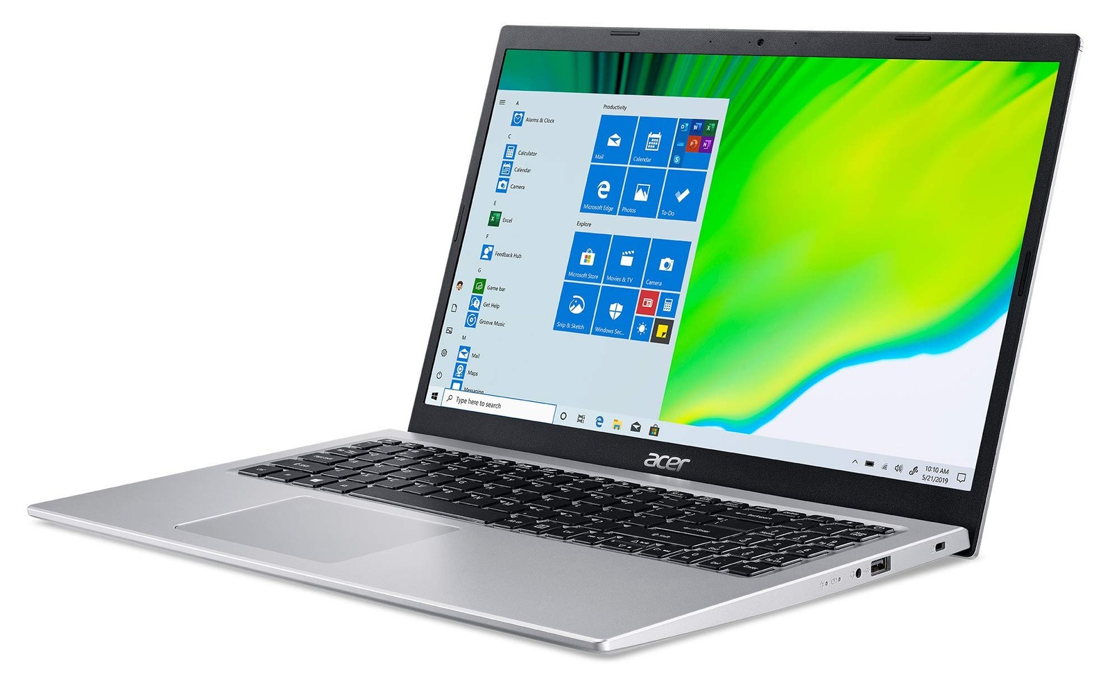 Acer Aspire 5 A515-56-363A, 15.6″ HD IPS Display, 11th Gen Intel Core i3-1115G4