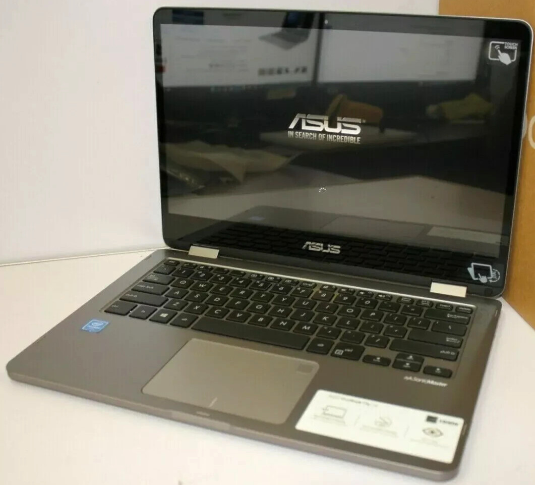 OEM Asus VivoBook TP401M Flip 14 2-in-1 HD Touchscreen Laptop 4GB/64GB Storage