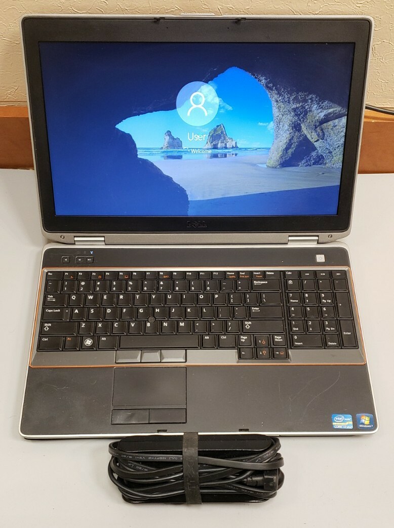 Dell Latitude E6520 Core i7-2620M @ 2.70GHz 4GB RAM 500GB SSD BLUETOOTH BACKLIT