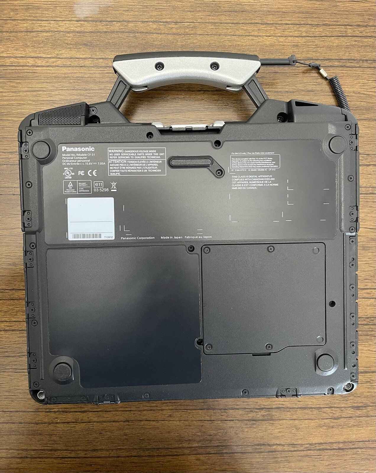 5th Gen Panasonic Toughbook CF-31,1TB,16GB,MK5, DVD,4G,GPS Like New Windows 11