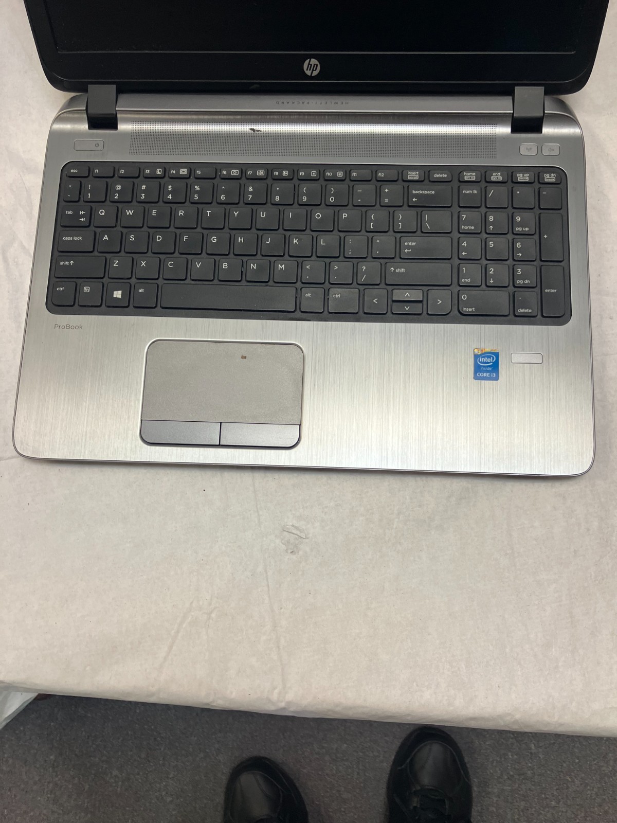 HP ProBook 450 G2 Laptop Intel core i3-4005U @ 1.70 GHz 4GB NO HDD FOR PARTS