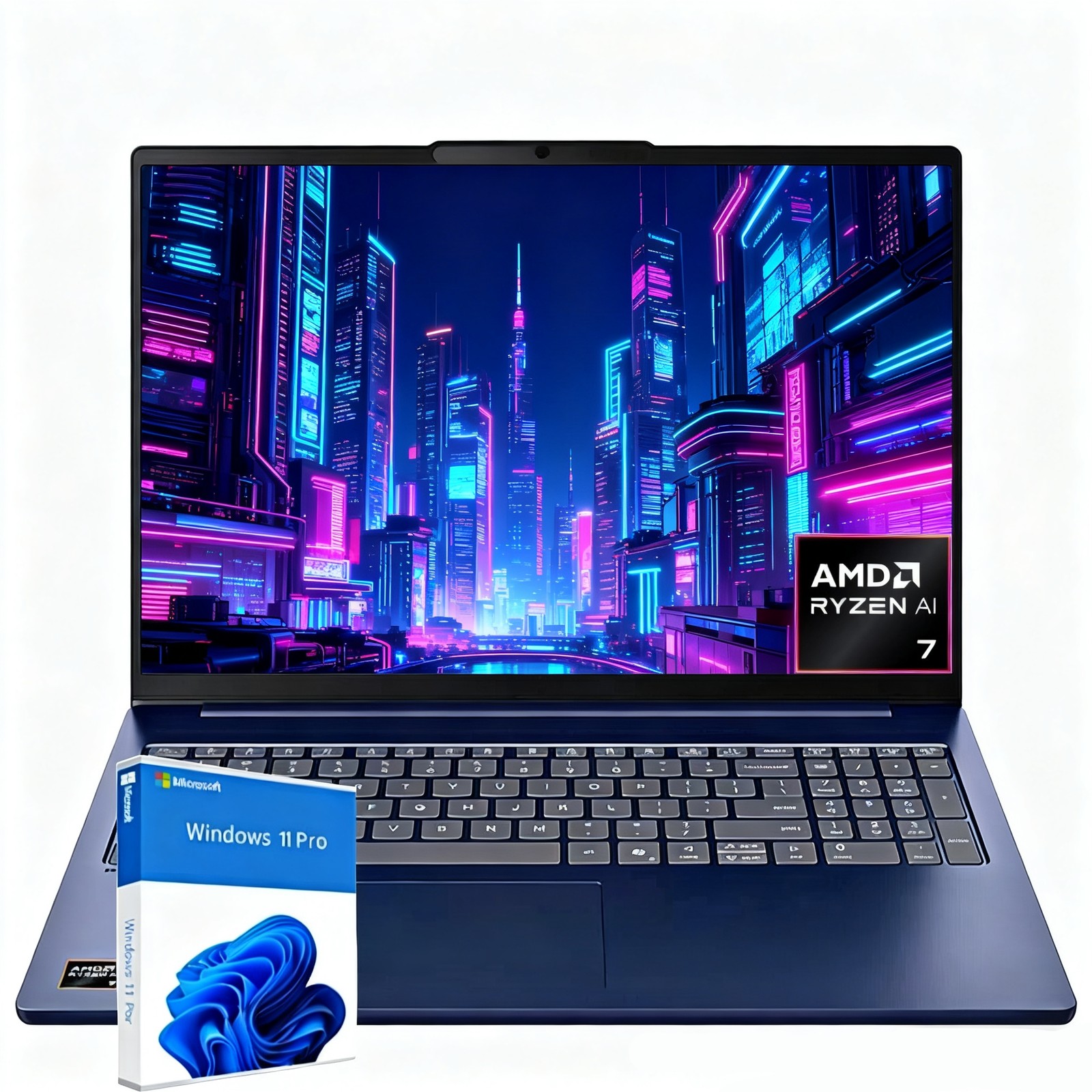 Lenovo Laptop IdeaPad Slim 5 16″ Touch Ryzen AI 7 UpTo 64GB RAM 4TB SSD Win Pro