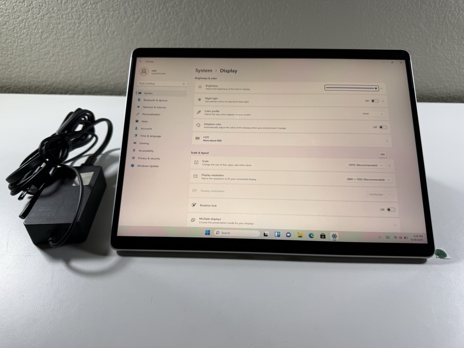 Microsoft Surface Pro 8 (1982) i5-1145G7 – 16GB RAM – 256GB 120Hz – Win 11 Pro