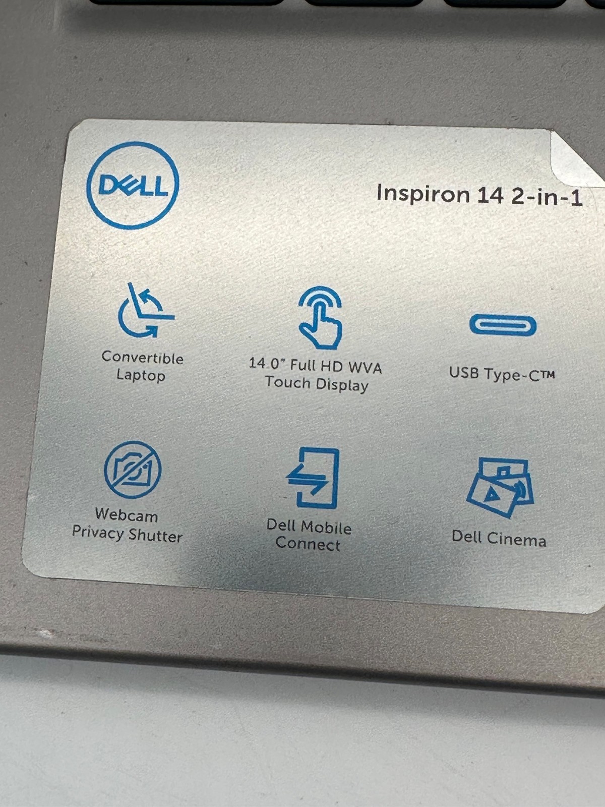DELL INSPIRON Touch 14 2 IN 1 INTEL CORE i5 11th Gen 8GB RAM NO SSD – READ Desc!