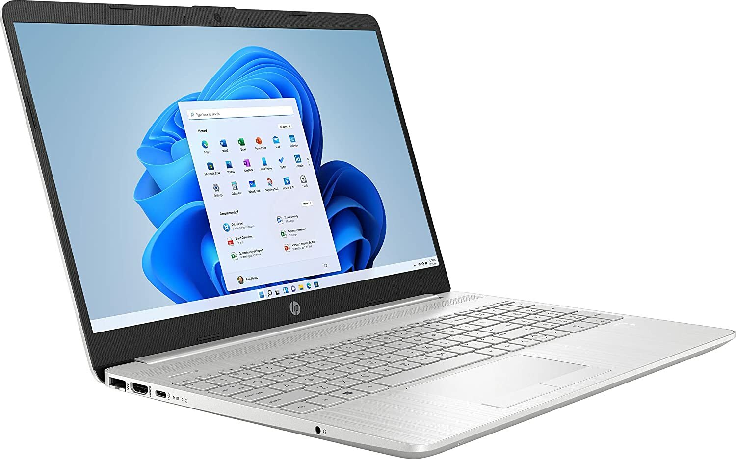 New HP 15.6 inch (1TB, Intel Core i3 11th Gen., 4.10GHz, 16GB) Laptop – Silver