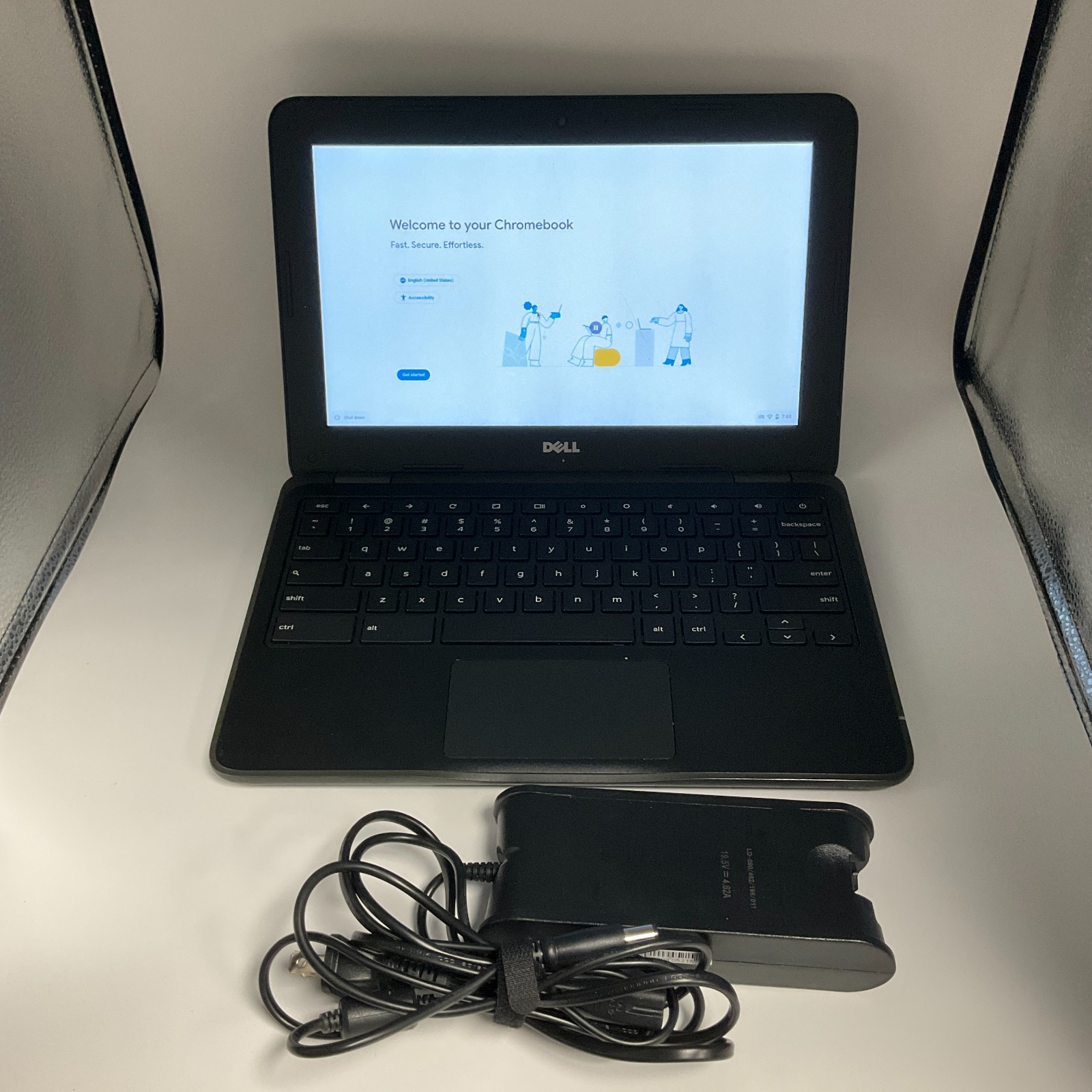 Dell Inspiron Chromebook 11 3181 – HD – N3060 – 4GB RAM – 16GB Storage – Black