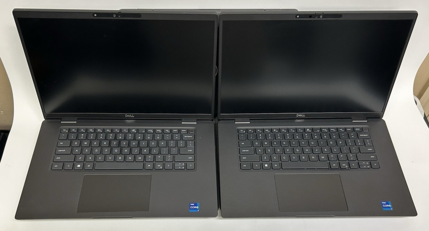 LOT OF 5 Dell Latitude 7530 15.6″ Laptop i7-1255U @1.70GHz | 16GB RAM | NO SSD