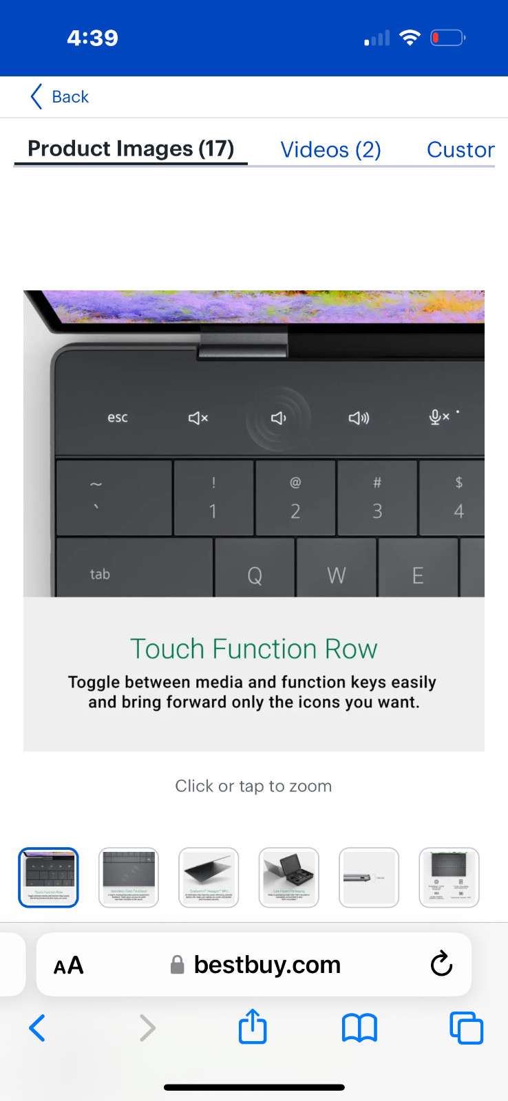 Dell – XPS 13 13.4″ OLED Touch Screen Laptop – Snapdragon X Elite Copilot+ PC w