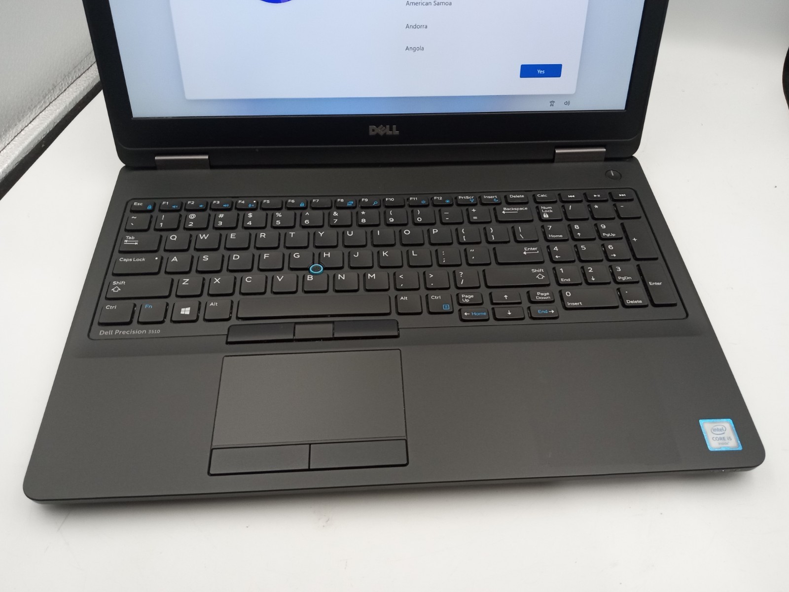 Dell Precision 3510 15.6″ Laptop i5-6300HQ 4GB RAM 256GB SSD Windows 11 -RR