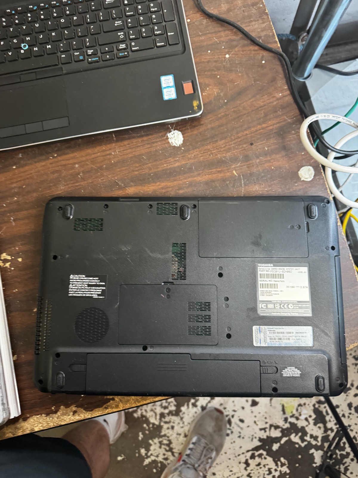 Toshiba Satellite C655 AMD C-50, 3GB RAM Laptop for Parts/Repair #6445