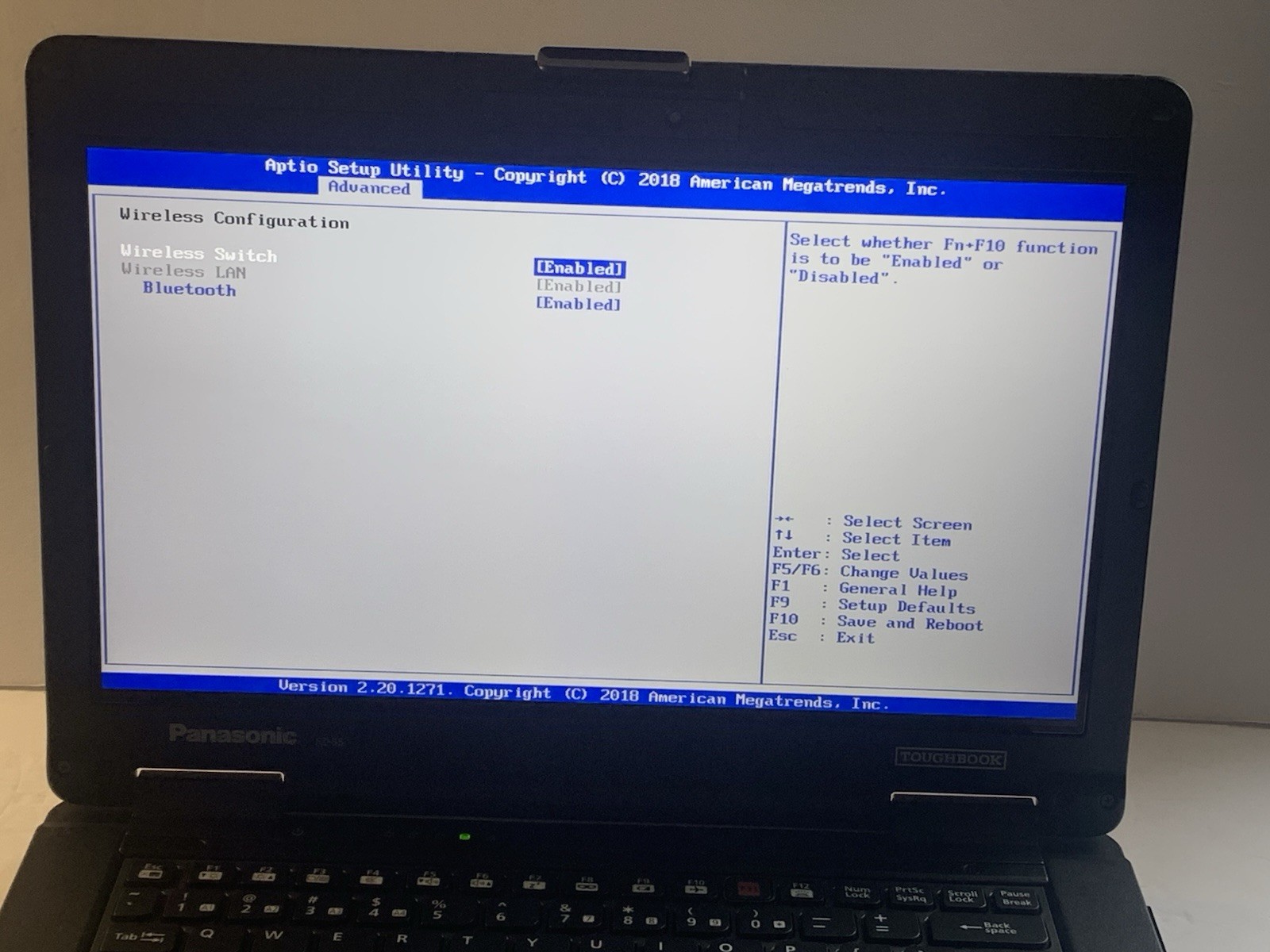 PANASONIC FZ-55 Toughbook Touch Laptop i5 8365U 32GB 1TB 1.60GHz Win11 ~10 Hours