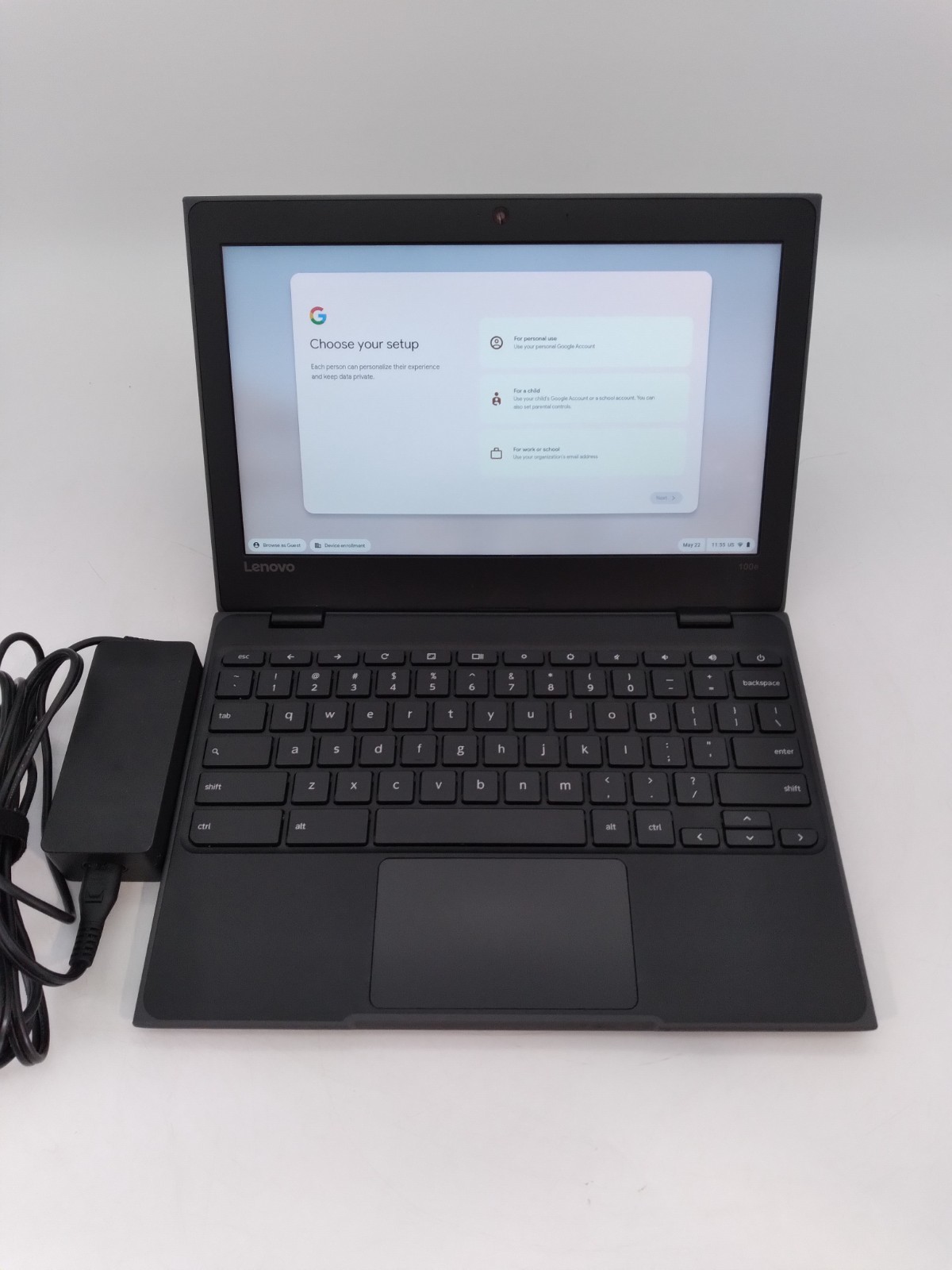Lenovo Chromebook 100e 81ER 11.6″ Celeron N3350 1.10 GHz 4 GB RAM 16 GB SSD