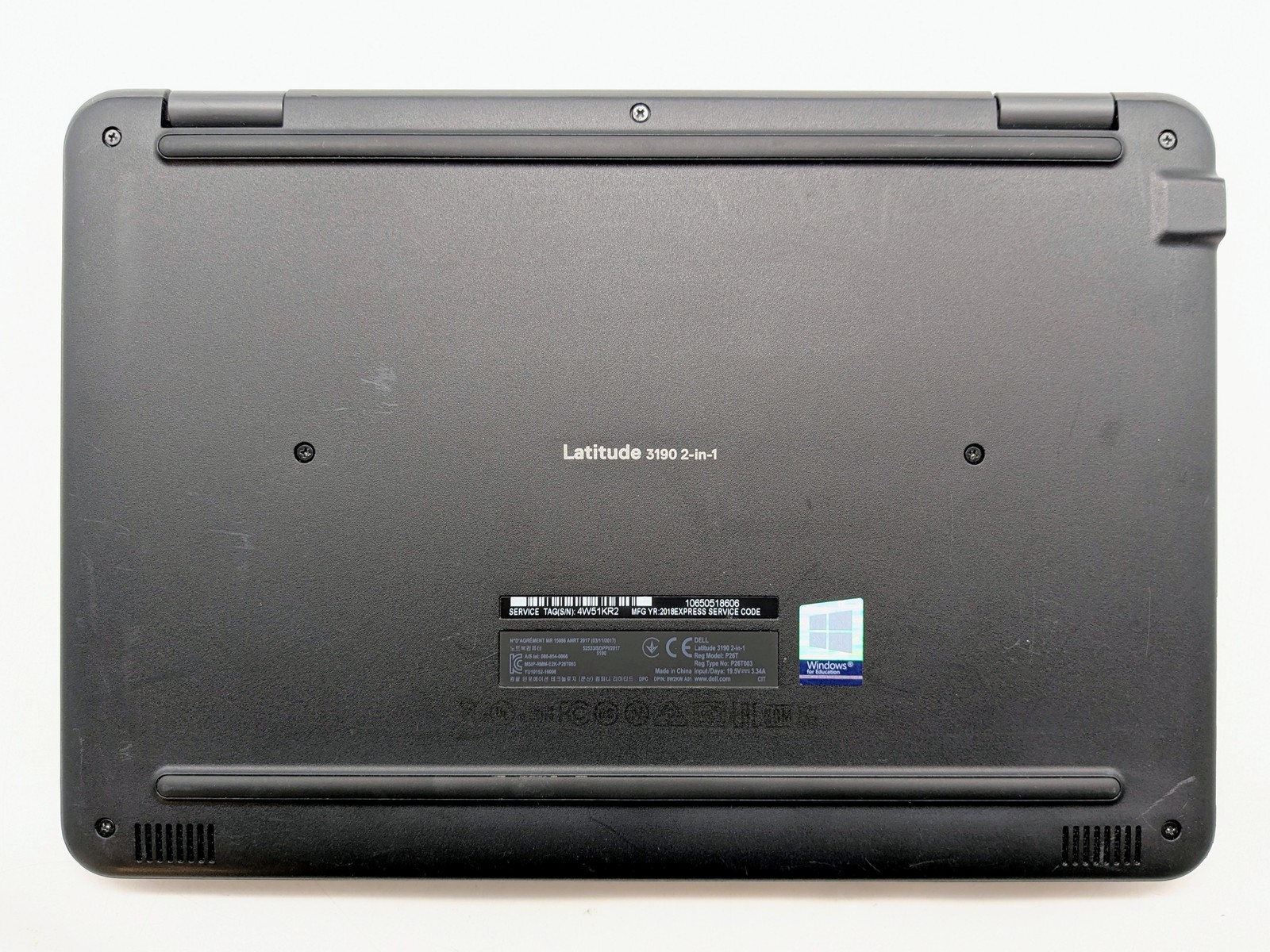 Dell Latitude 3190 2-in-1 11″ HD Touch PENTIUM SILVER N5000 256GB 4GB W10P