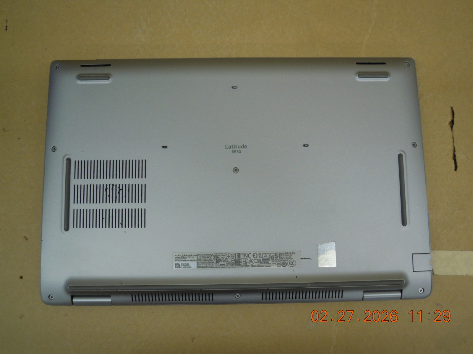 Dell Latitude 5530 | i5-1240P @ 4.40GHz CPU | 16GB RAM | AC Adapter | No HDD