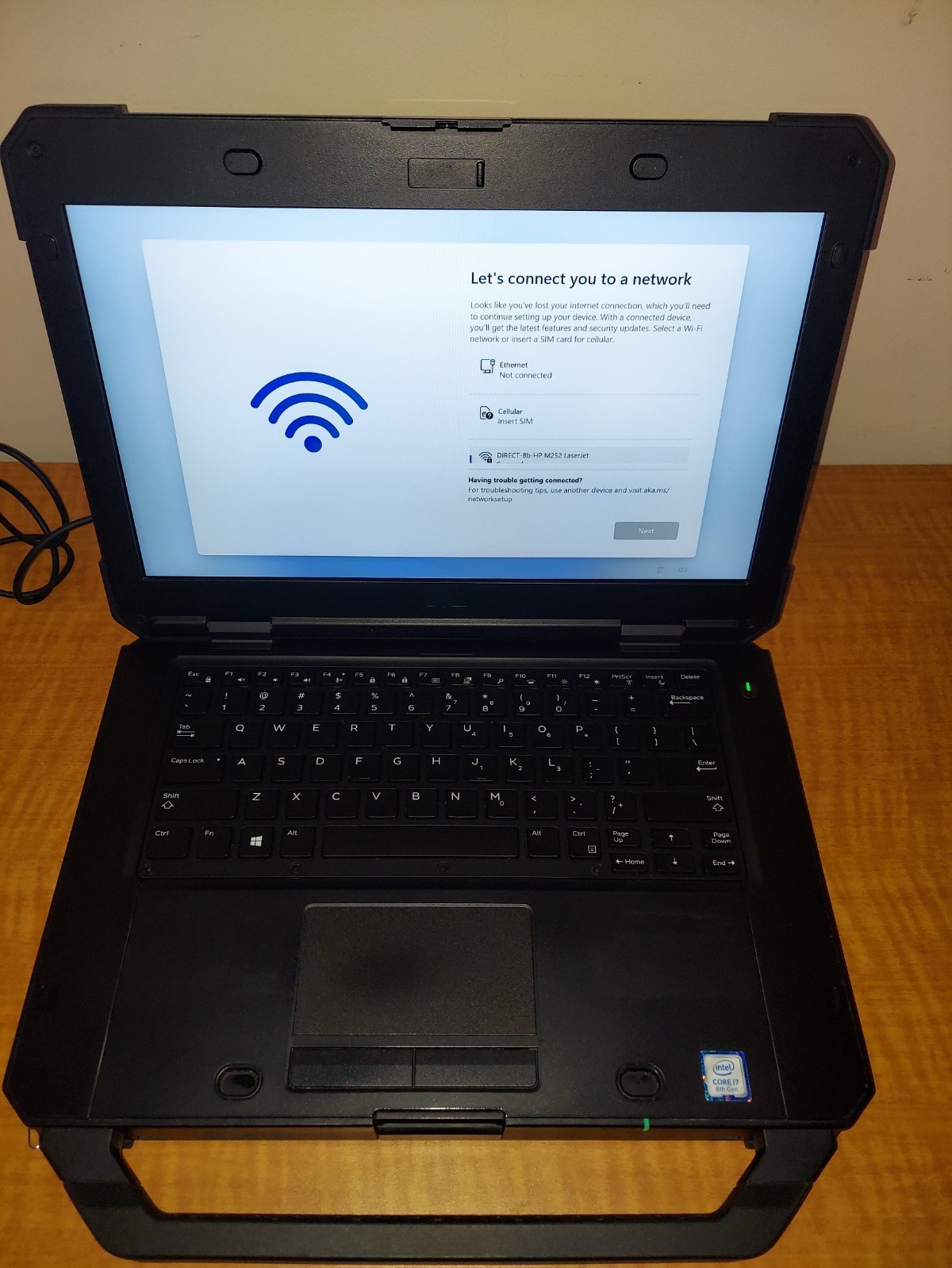 Dell Latitude 5424 Rugged i7-8650U 8GB 512GB SSD 14′ Touch Screen RGB Camera