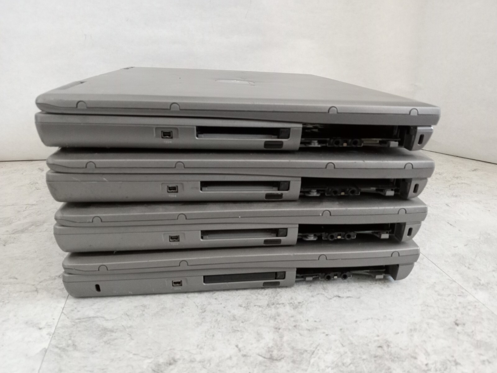 Lot of 4 – Dell Latitude D505 / D510 15″ Laptops – PARTS / REPAIR – READ -RR