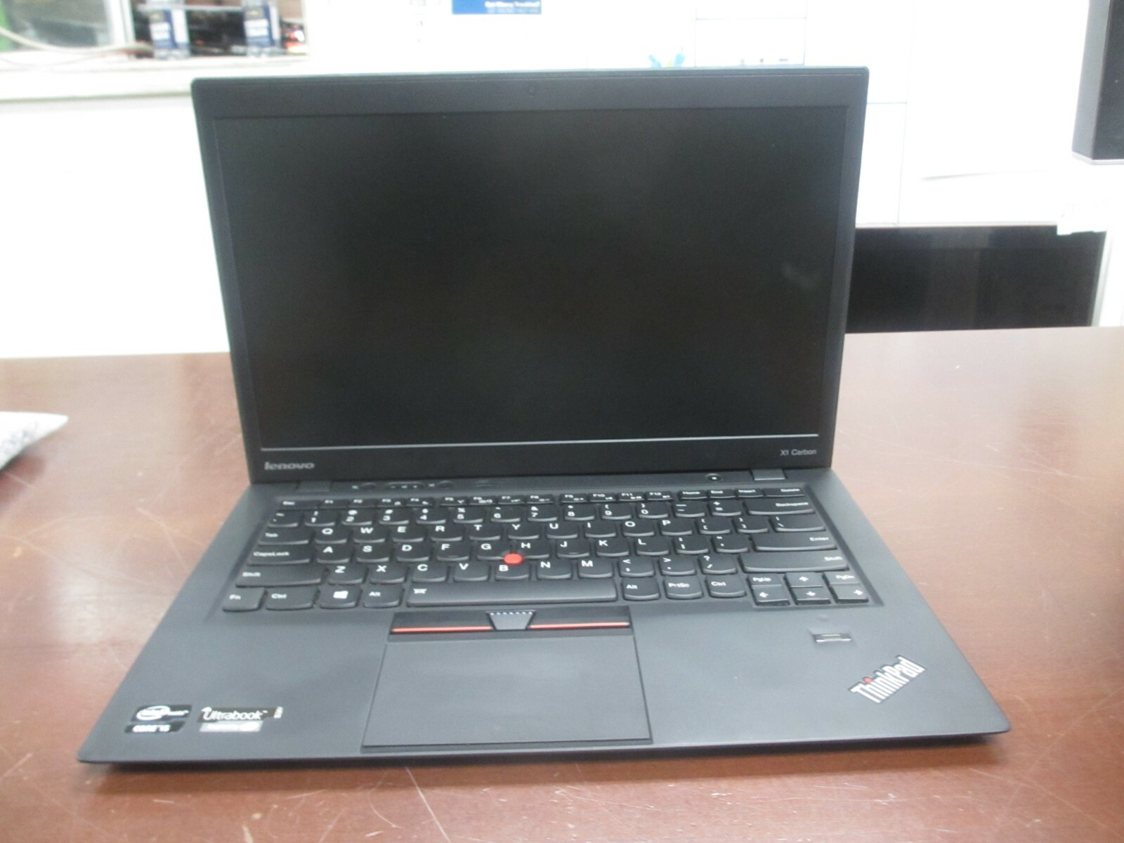 Lenovo ThinkPad X1 Carbon 1thGen i5-3337U 1.8GHz 4GB NO HDD,OS,AC,BATT. Laptop