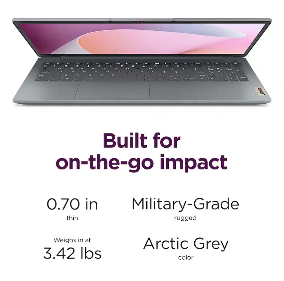 Lenovo IdeaPad Slim 3i 15.6 Full HD Laptop Intel i3-N305 8GB RAM 128GB UFS Win11