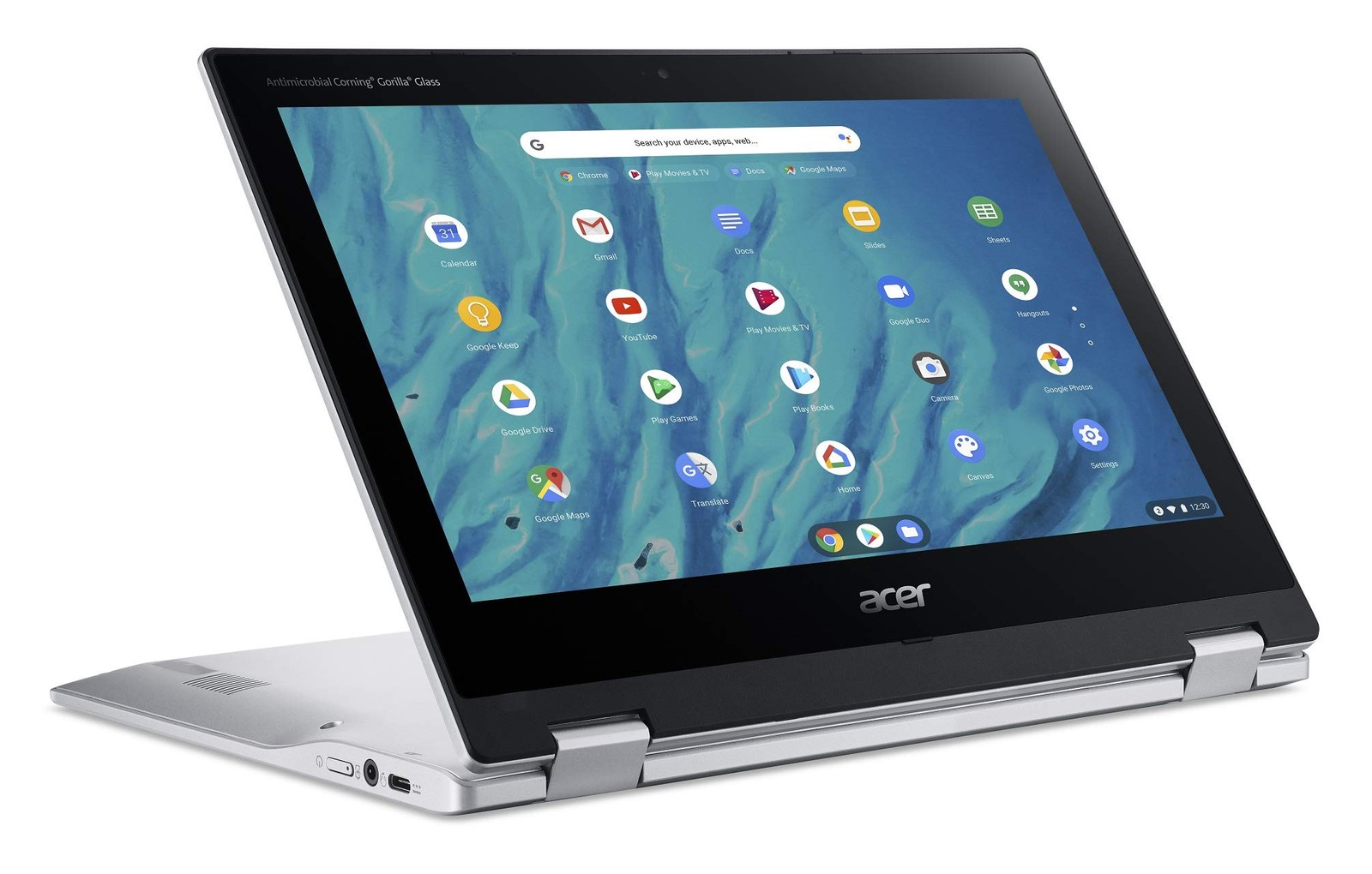 Acer Chromebook Spin 11 CP311-1H-C1FS Convertible Laptop, Celeron N3350 11.6″ HD