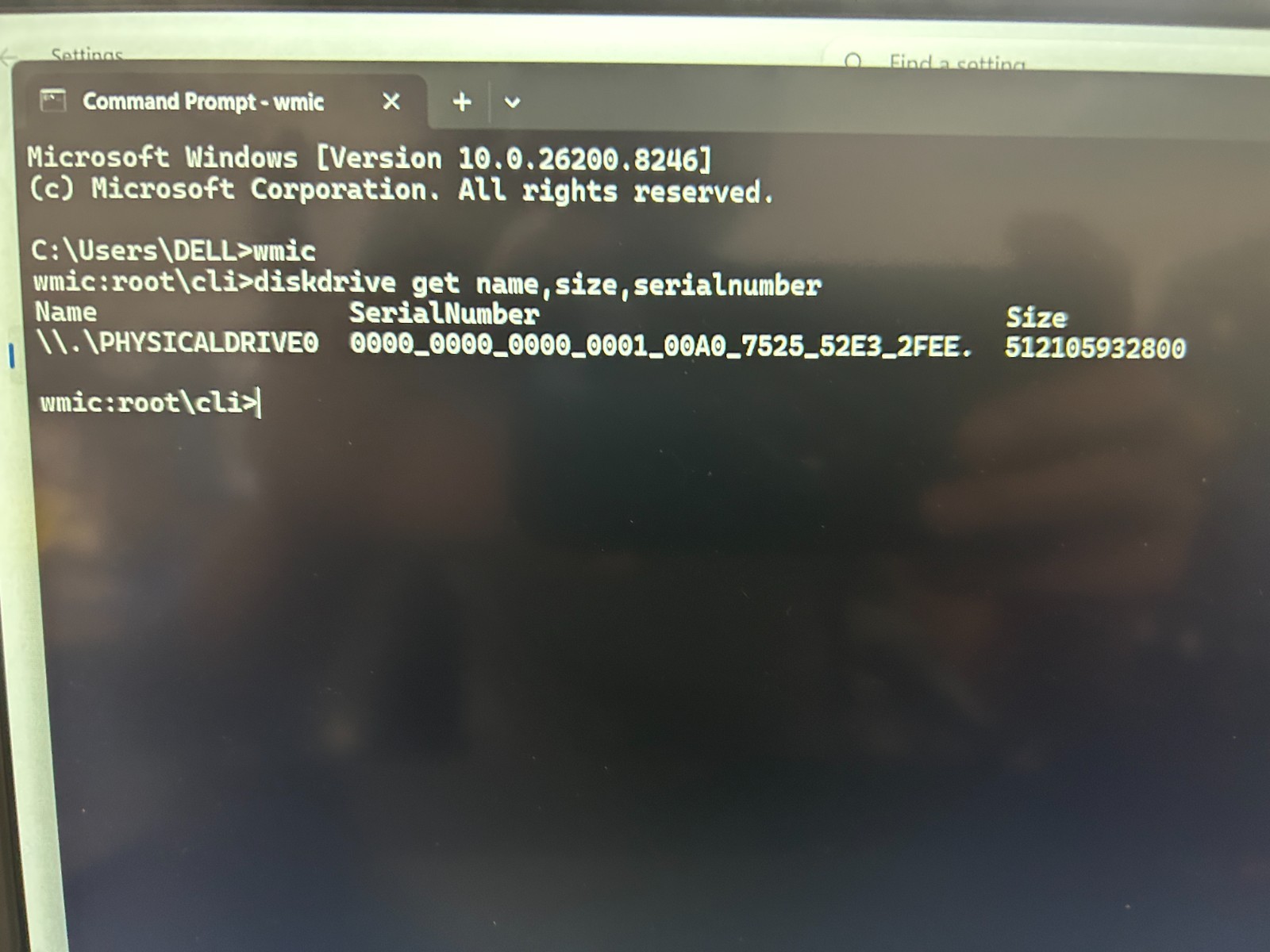 DELL 15 DC15255 G8MK9, AMD Ryzen 7 7730U, 2.00 GHz, 16 GB RAM, 512 GB NVMe SSD